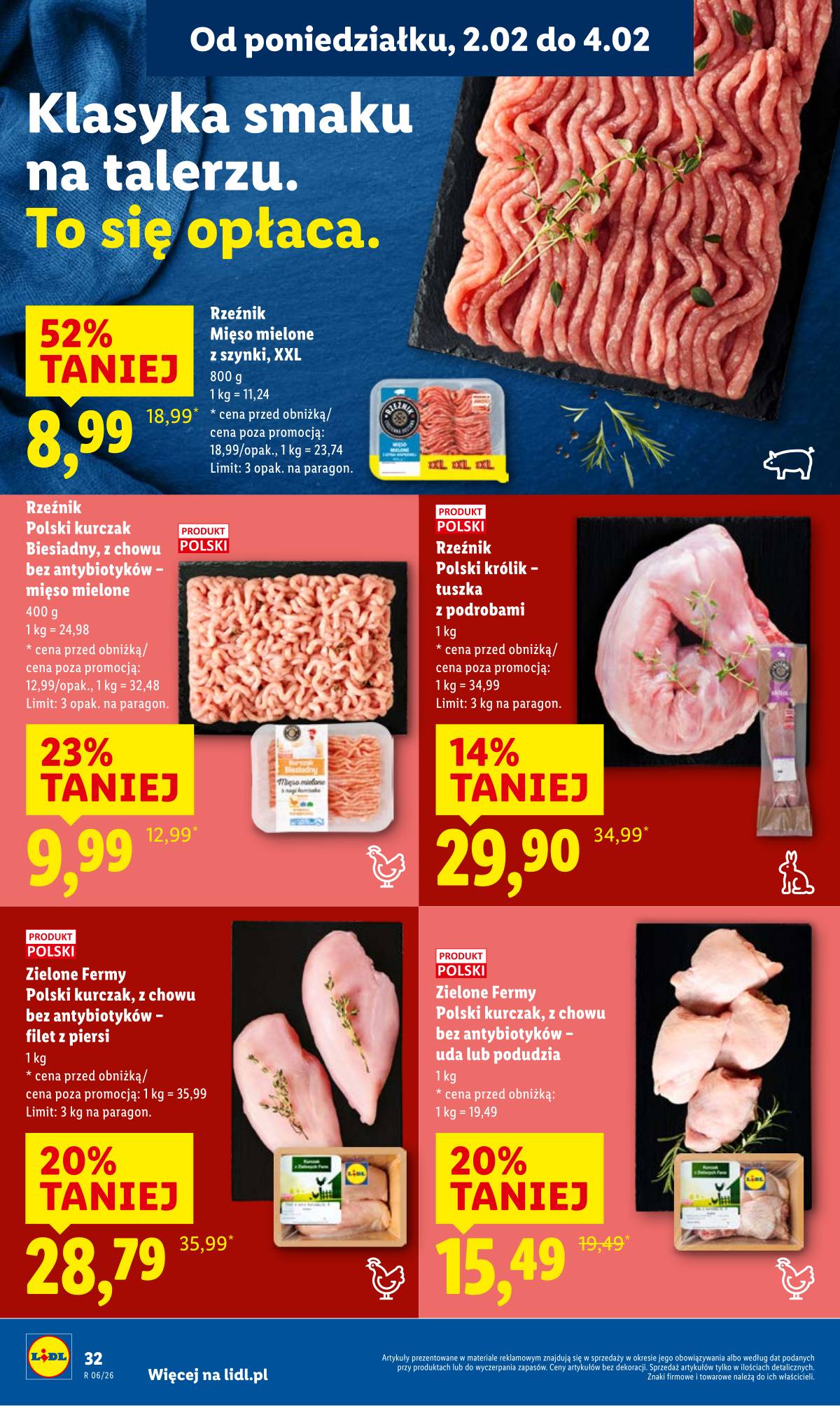 Lidl Lenkija - OFERTA WAŻNA OD 02.02 DO 04.02 32 puslapis