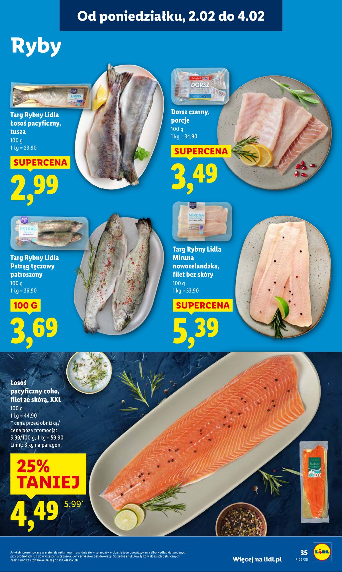 Lidl Lenkija - OFERTA WAŻNA OD 02.02 DO 04.02 35 puslapis