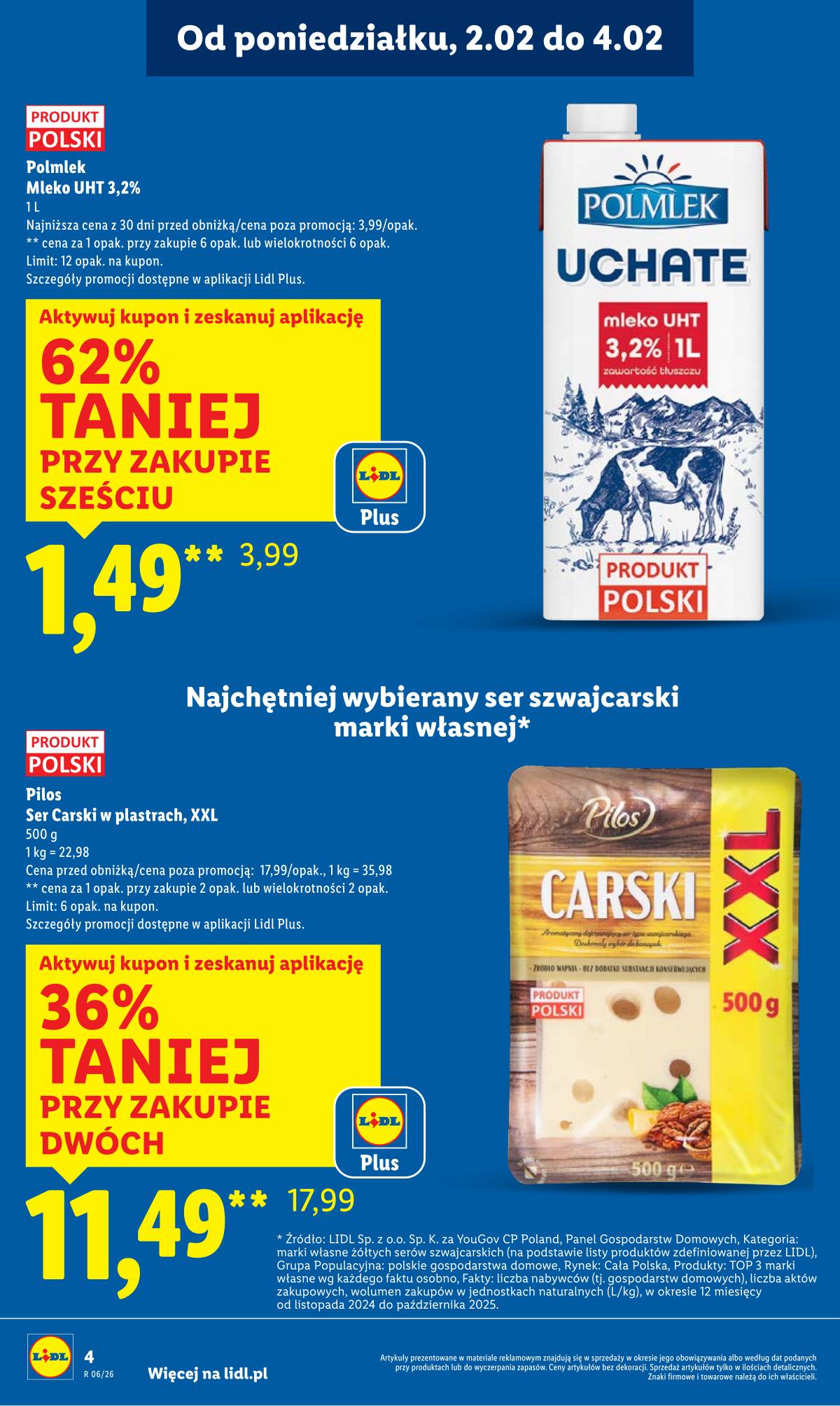 Lidl Lenkija - OFERTA WAŻNA OD 02.02 DO 04.02 4 puslapis