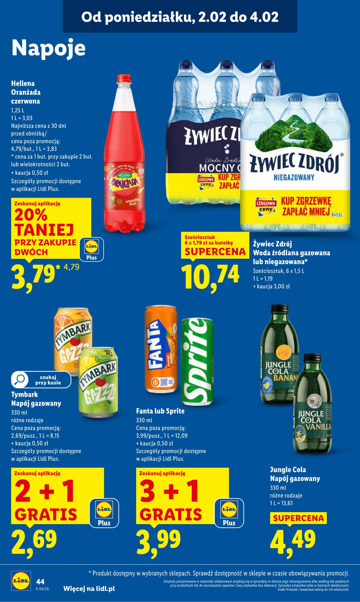 Lidl Lenkija - OFERTA WAŻNA OD 02.02 DO 04.02 44 puslapis