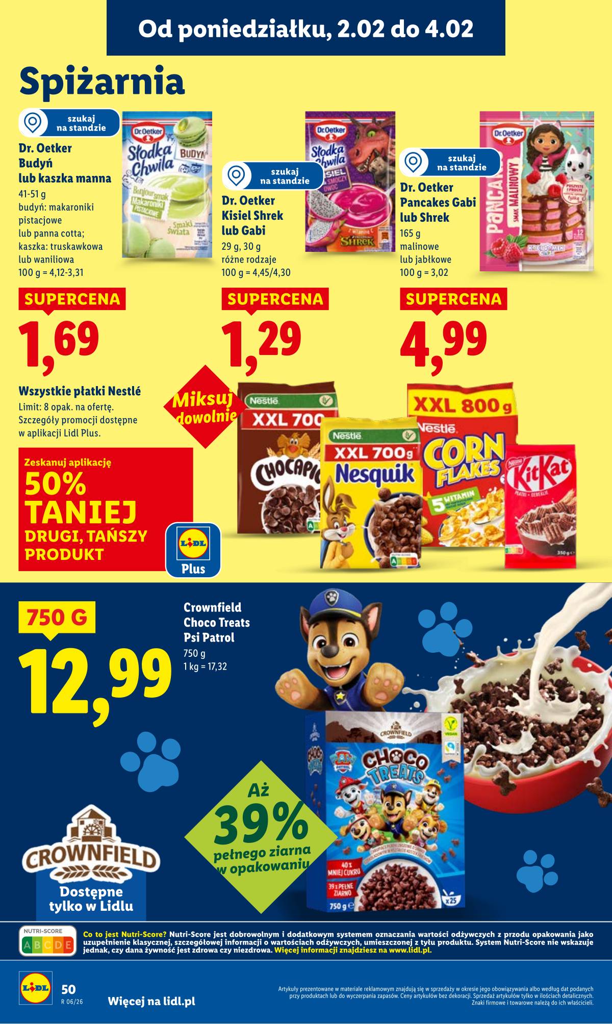 Lidl Lenkija - OFERTA WAŻNA OD 02.02 DO 04.02 50 puslapis