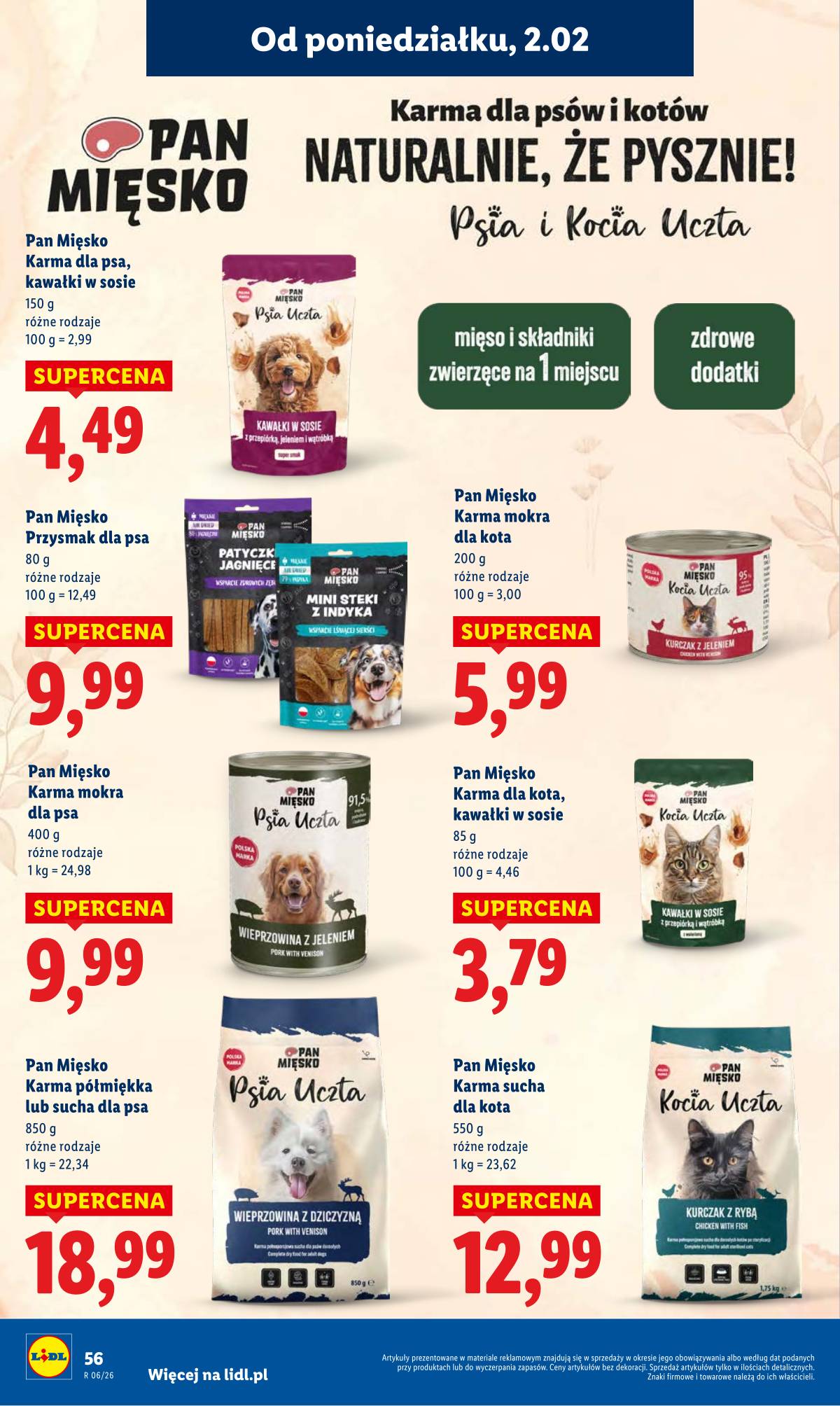 Lidl Lenkija - OFERTA WAŻNA OD 02.02 DO 04.02 56 puslapis