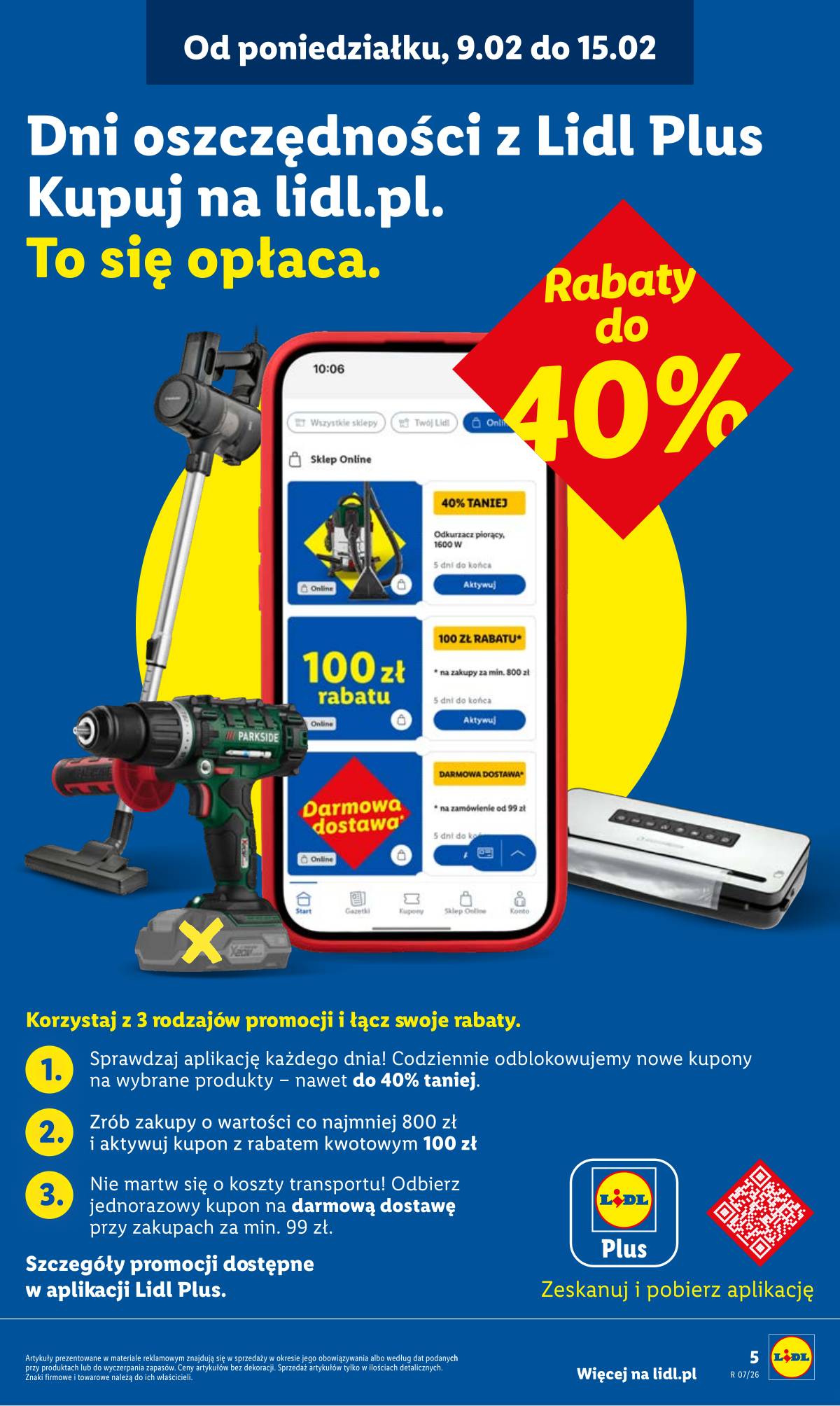 Lidl Lenkija - OFERTA WAŻNA OD 9.02 5 puslapis