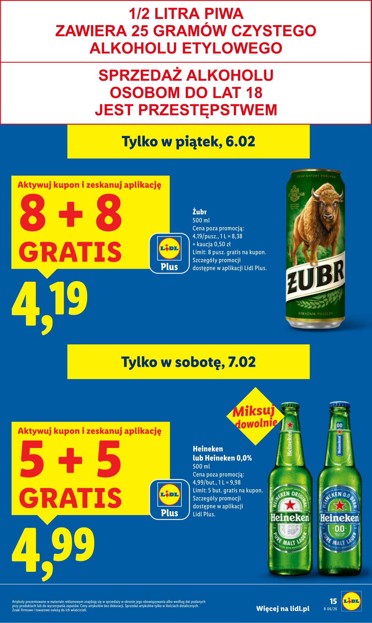 Lidl Lenkija - OFERTA WAŻNA OD 5.02 DO 7.02 15 puslapis