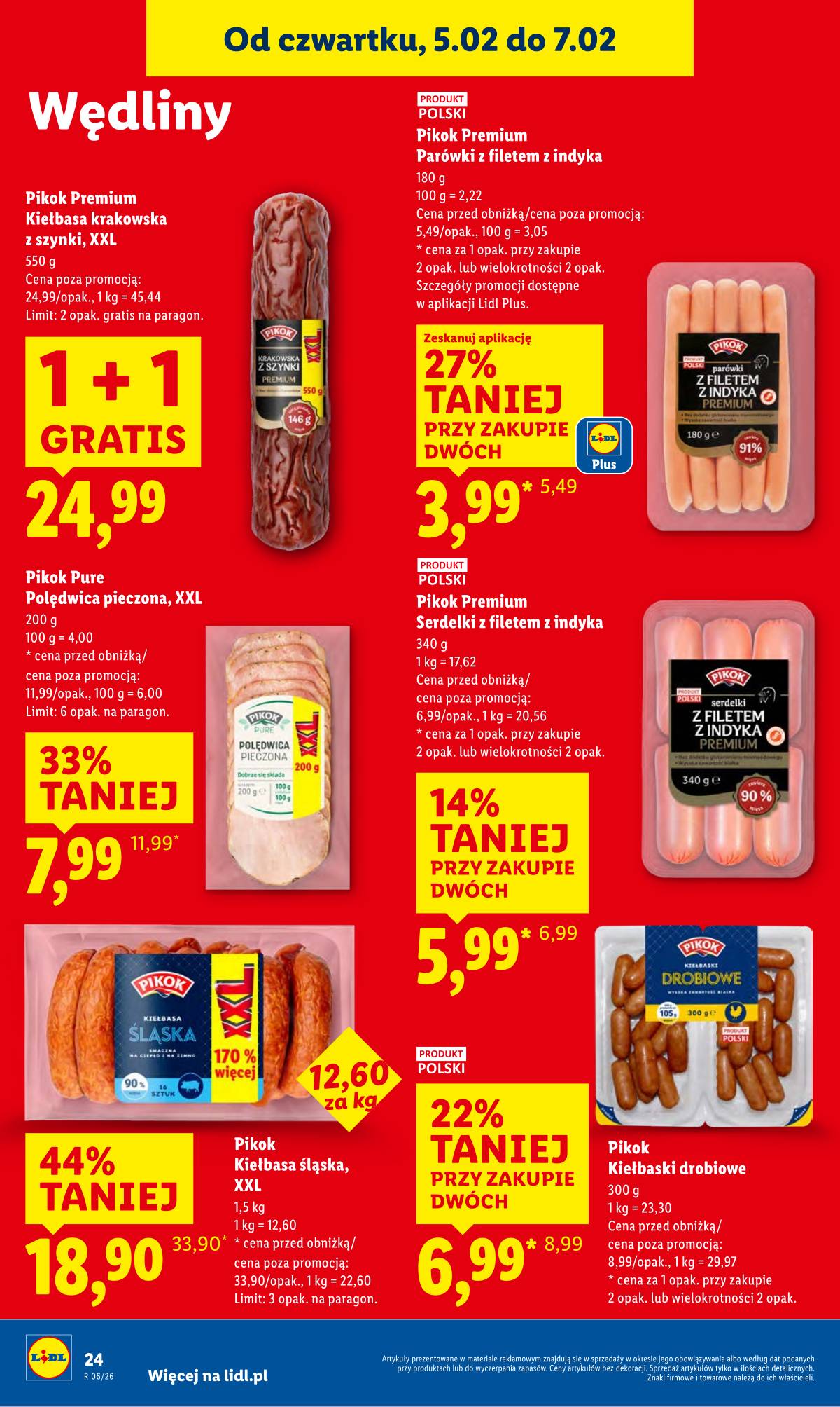 Lidl Lenkija - OFERTA WAŻNA OD 5.02 DO 7.02 26 puslapis