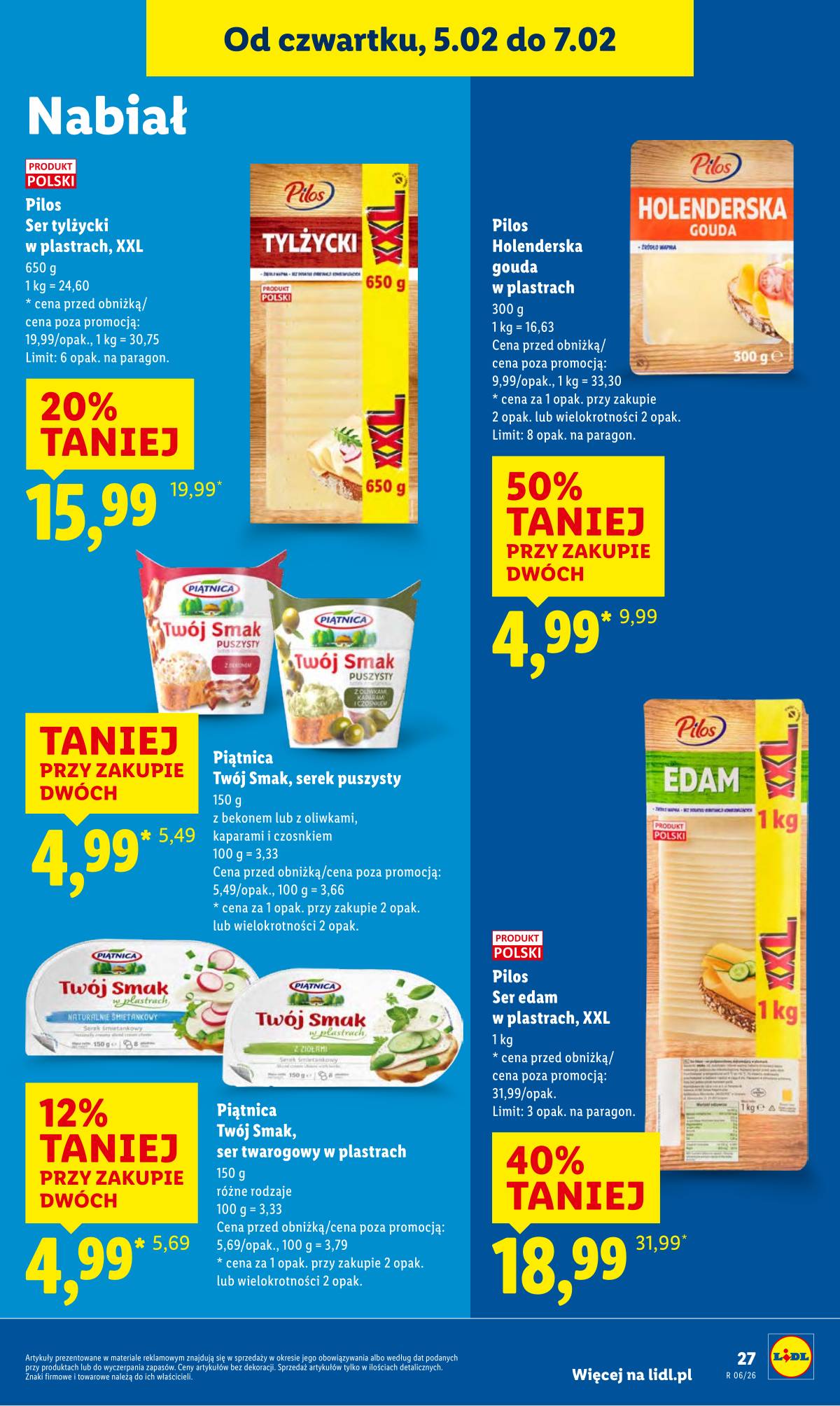 Lidl Lenkija - OFERTA WAŻNA OD 5.02 DO 7.02 29 puslapis