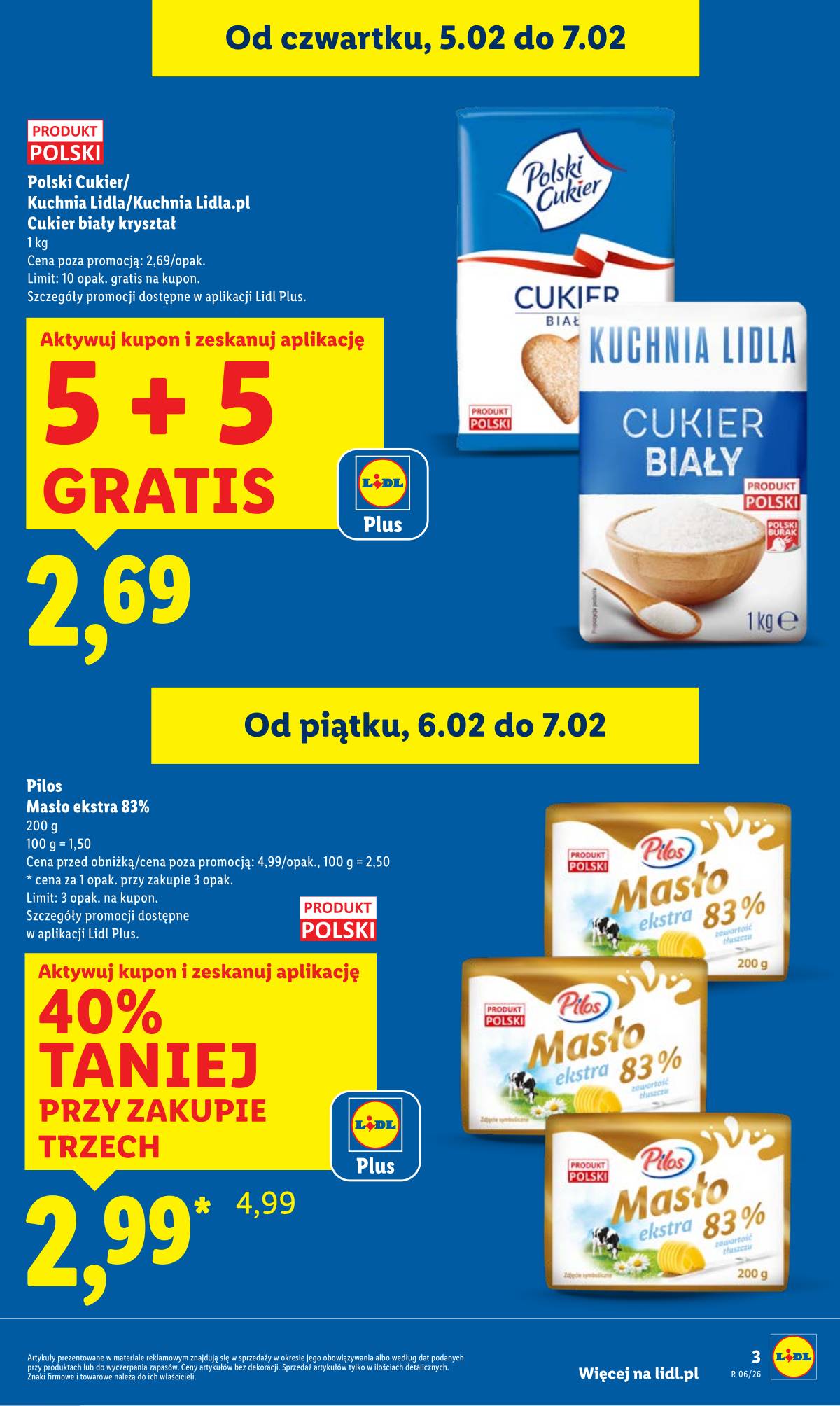Lidl Lenkija - OFERTA WAŻNA OD 5.02 DO 7.02 3 puslapis