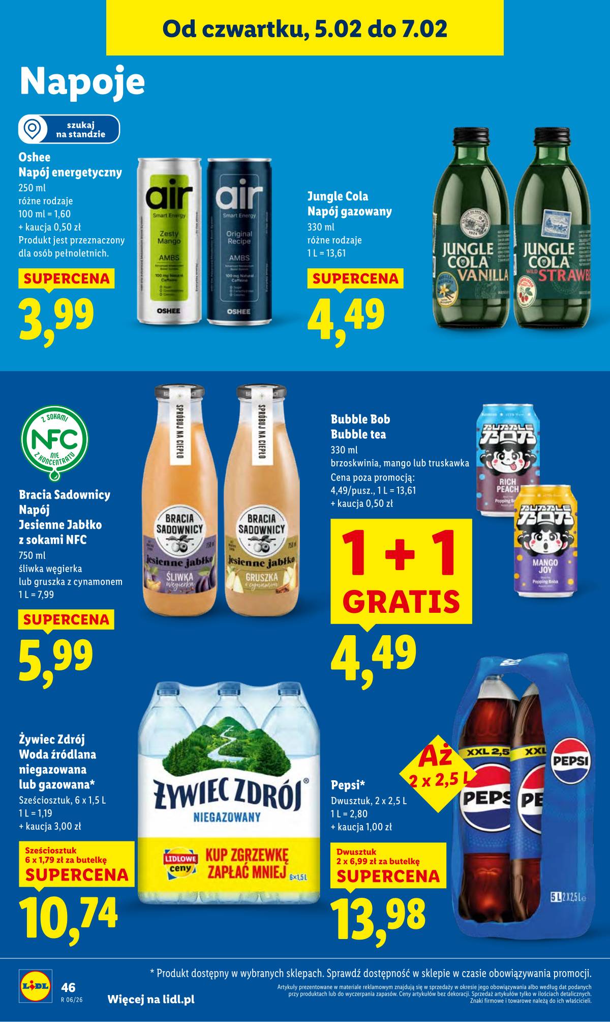 Lidl Lenkija - OFERTA WAŻNA OD 5.02 DO 7.02 48 puslapis