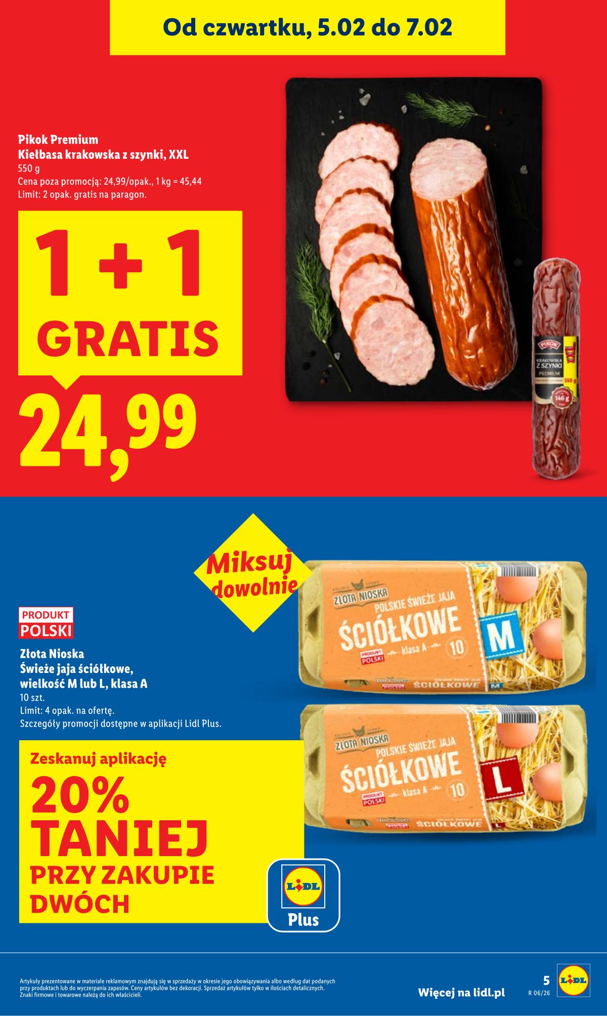Lidl Lenkija - OFERTA WAŻNA OD 5.02 DO 7.02 5 puslapis