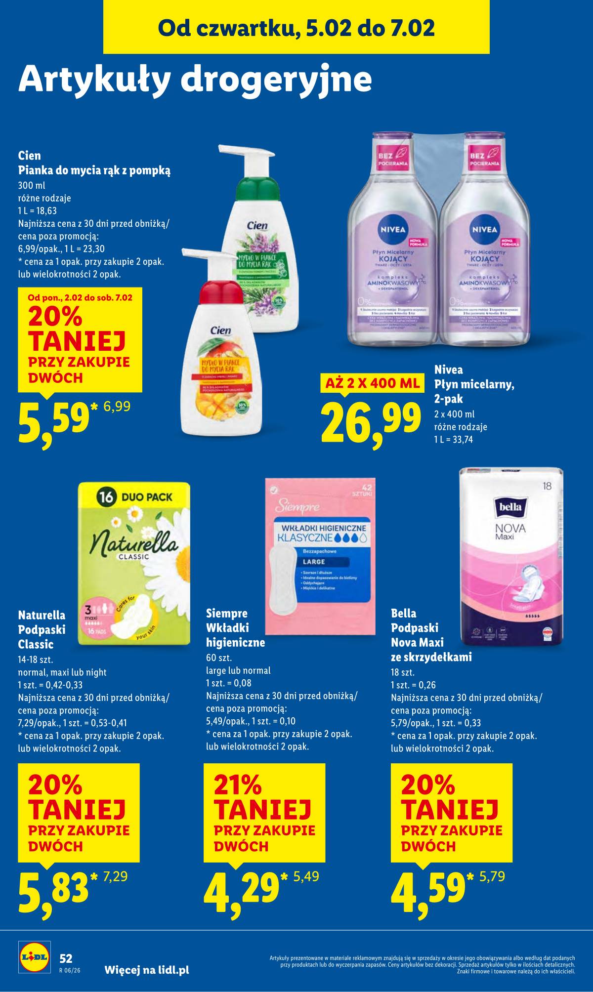 Lidl Lenkija - OFERTA WAŻNA OD 5.02 DO 7.02 54 puslapis