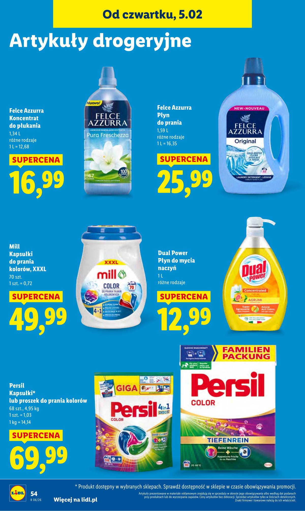 Lidl Lenkija - OFERTA WAŻNA OD 5.02 DO 7.02 56 puslapis