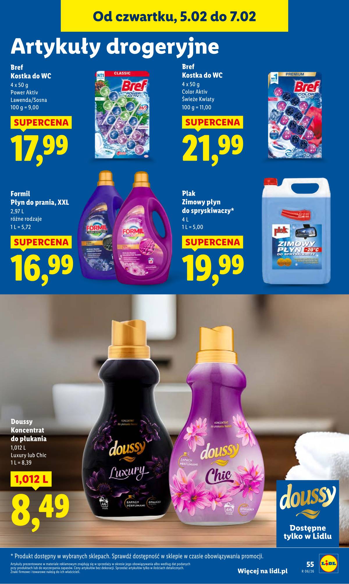 Lidl Lenkija - OFERTA WAŻNA OD 5.02 DO 7.02 57 puslapis