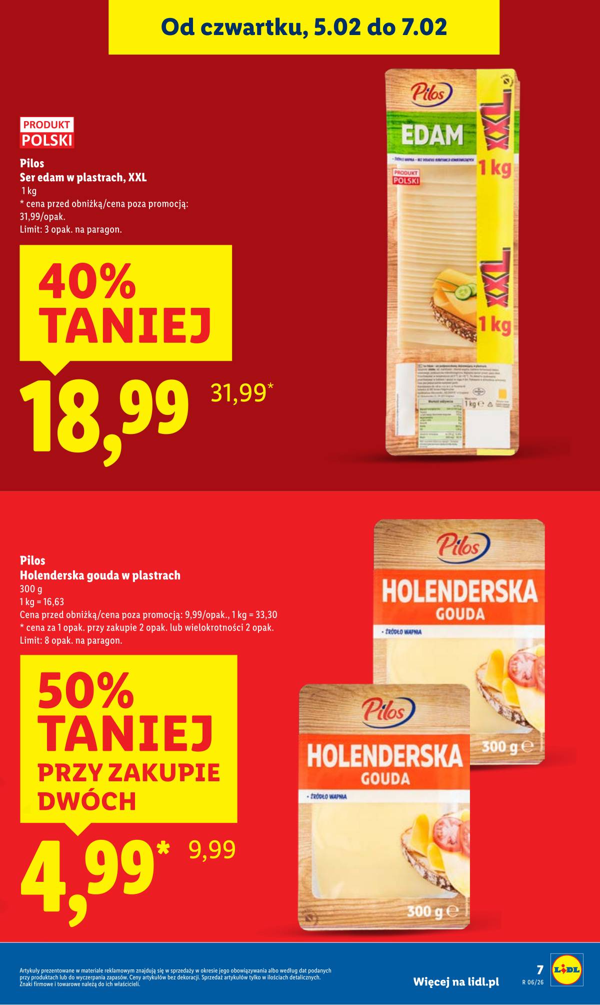 Lidl Lenkija - OFERTA WAŻNA OD 5.02 DO 7.02 7 puslapis