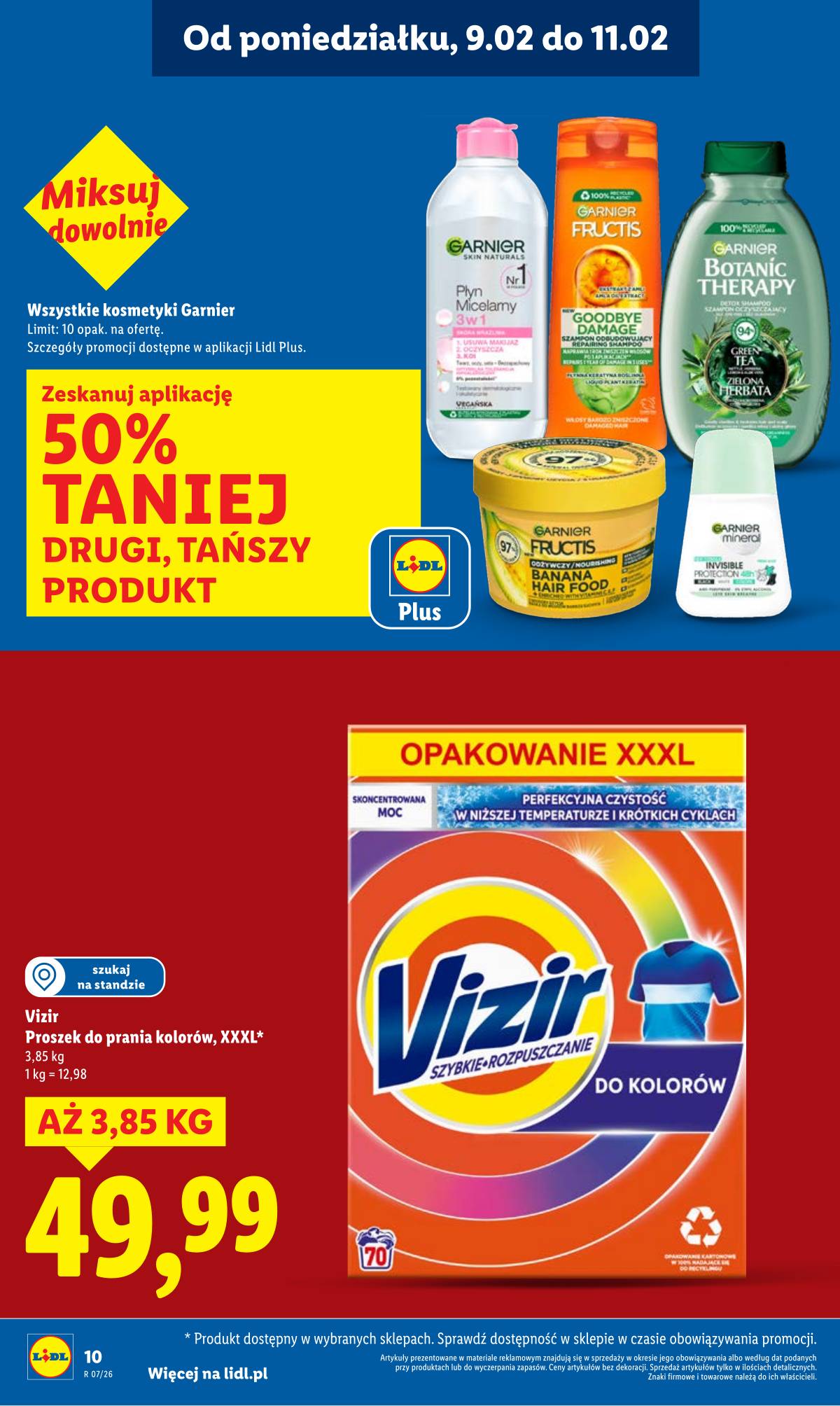 Lidl Lenkija - OFERTA WAŻNA OD 09.02 DO 11.02 10 puslapis