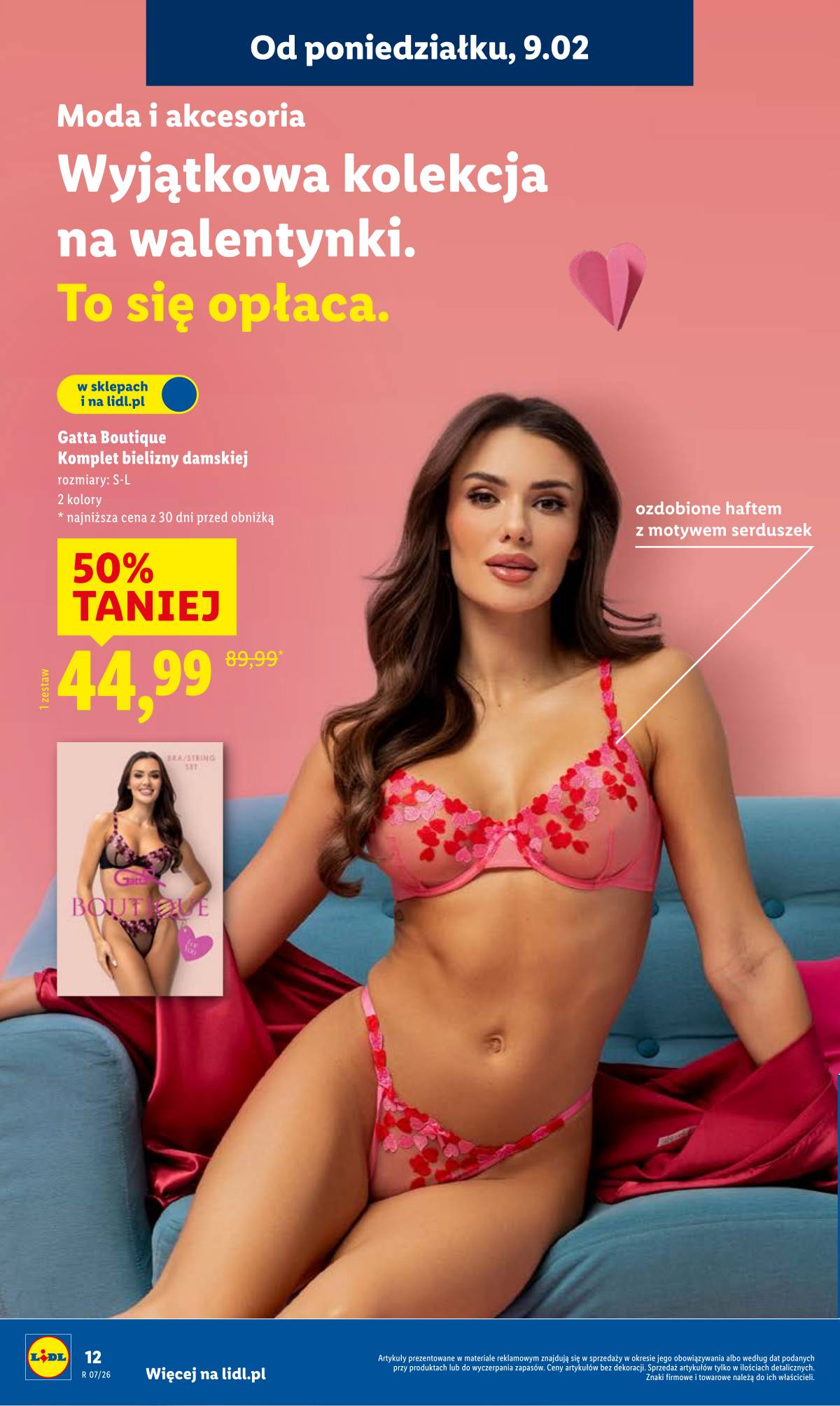 Lidl Lenkija - OFERTA WAŻNA OD 09.02 DO 11.02 12 puslapis