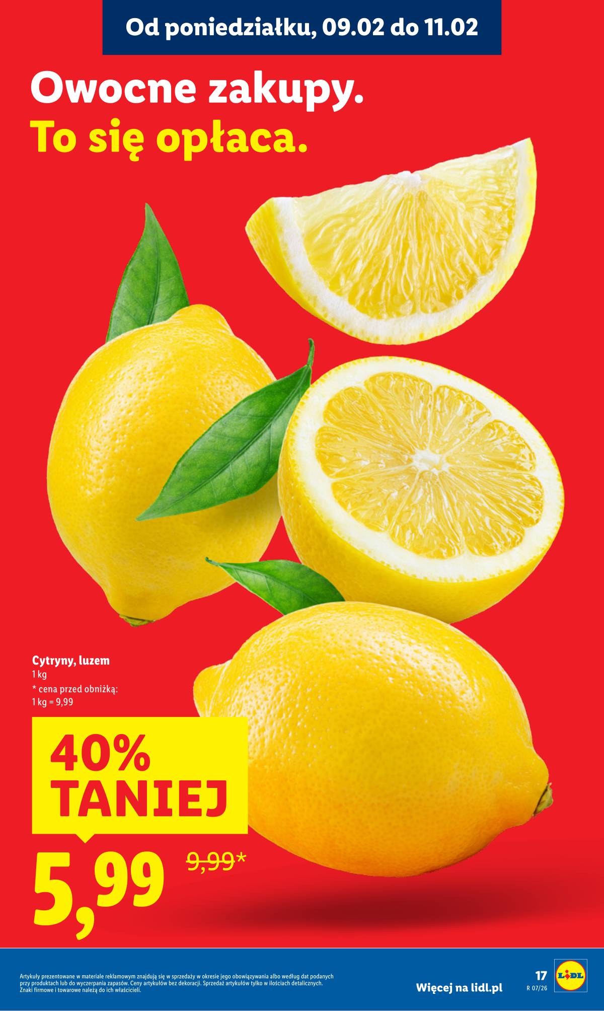 Lidl Lenkija - OFERTA WAŻNA OD 09.02 DO 11.02 17 puslapis