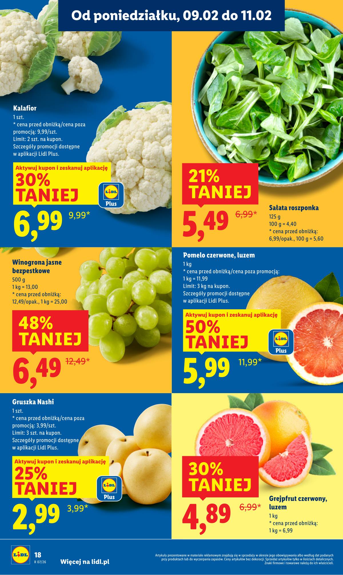 Lidl Lenkija - OFERTA WAŻNA OD 09.02 DO 11.02 18 puslapis
