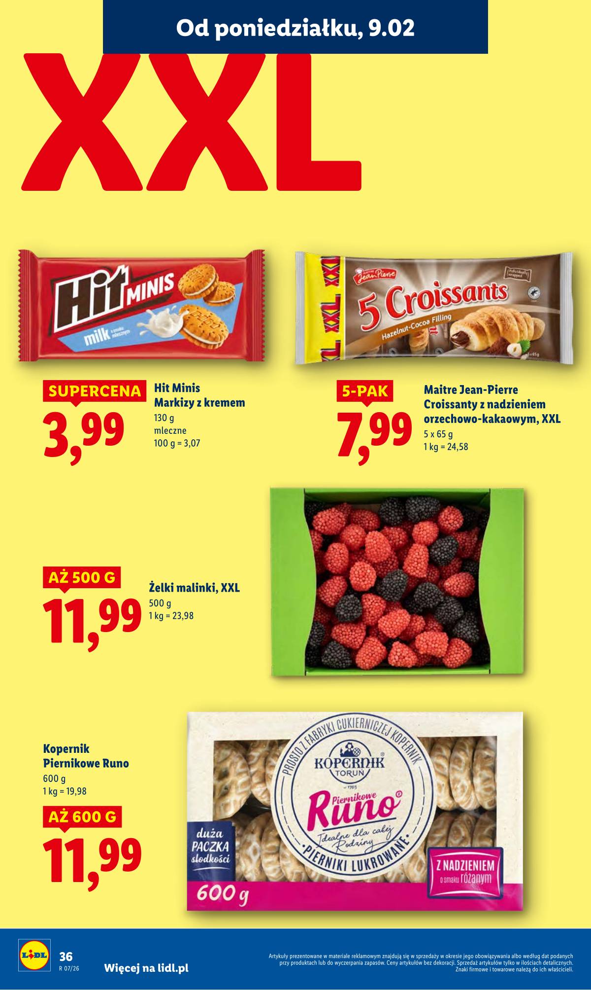 Lidl Lenkija - OFERTA WAŻNA OD 09.02 DO 11.02 36 puslapis