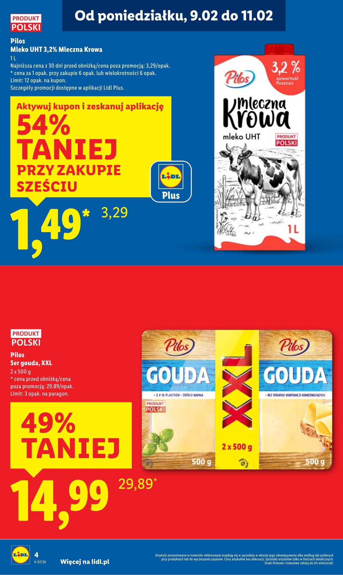 Lidl Lenkija - OFERTA WAŻNA OD 09.02 DO 11.02 4 puslapis