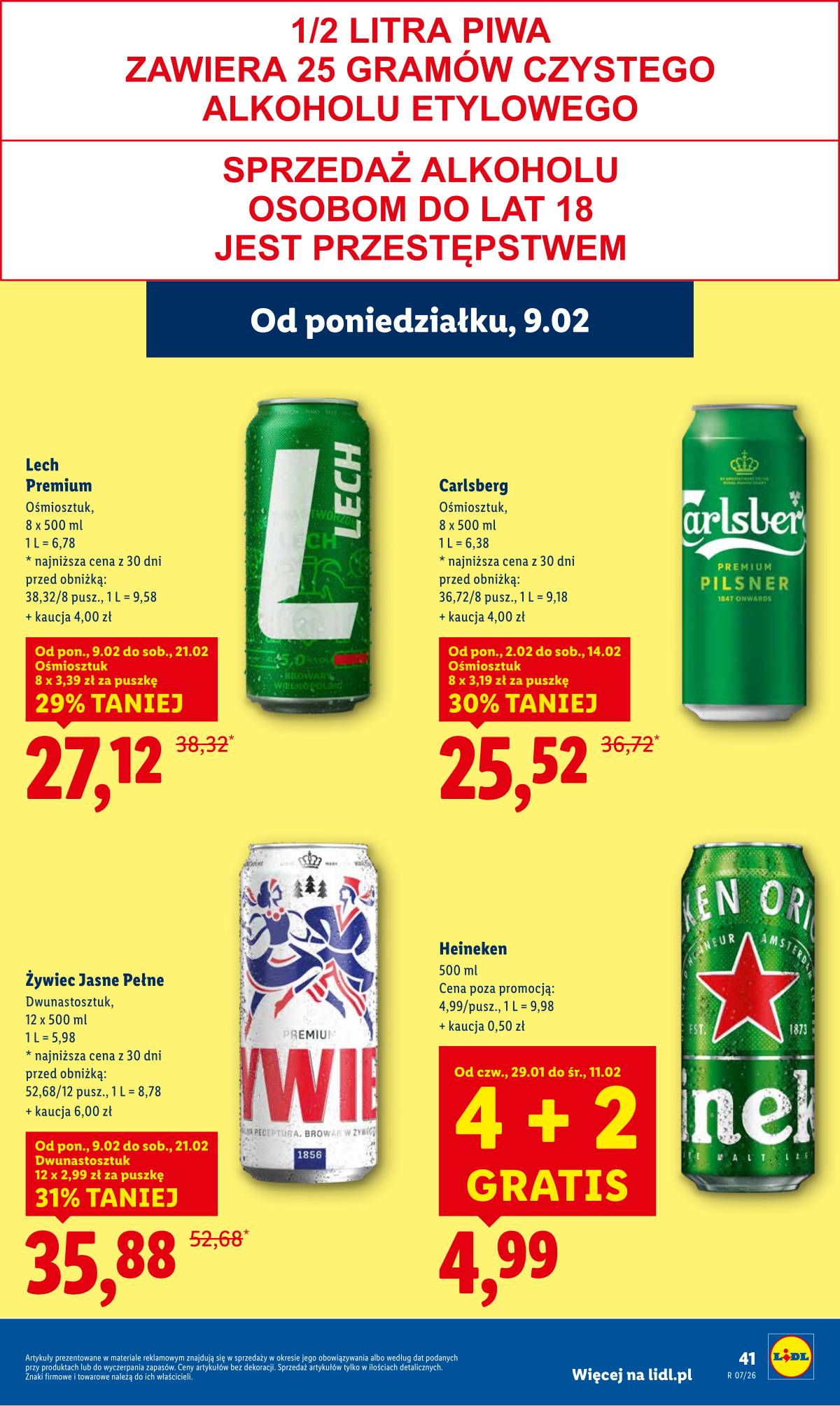 Lidl Lenkija - OFERTA WAŻNA OD 09.02 DO 11.02 41 puslapis