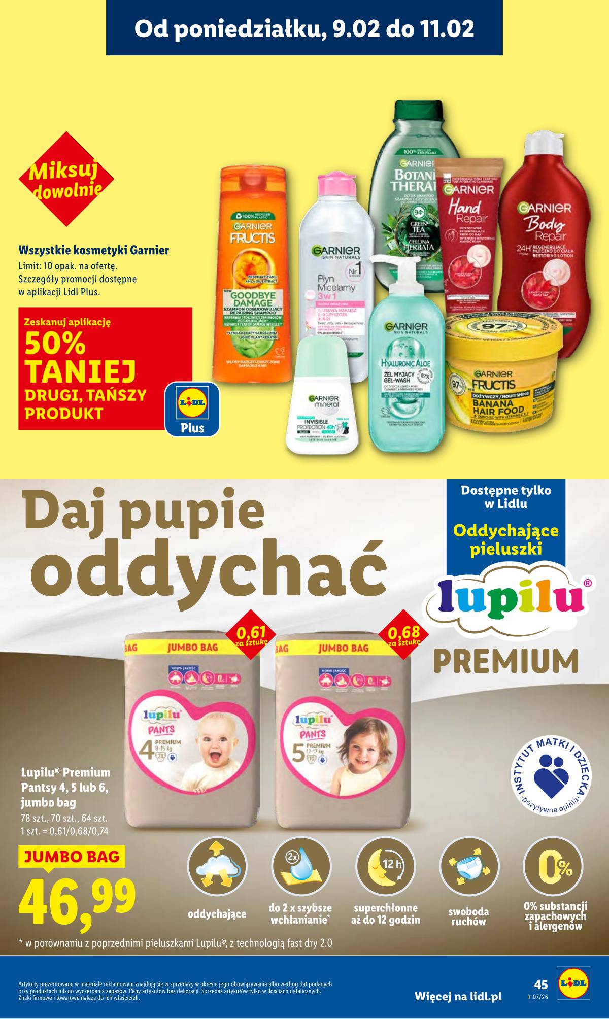 Lidl Lenkija - OFERTA WAŻNA OD 09.02 DO 11.02 45 puslapis