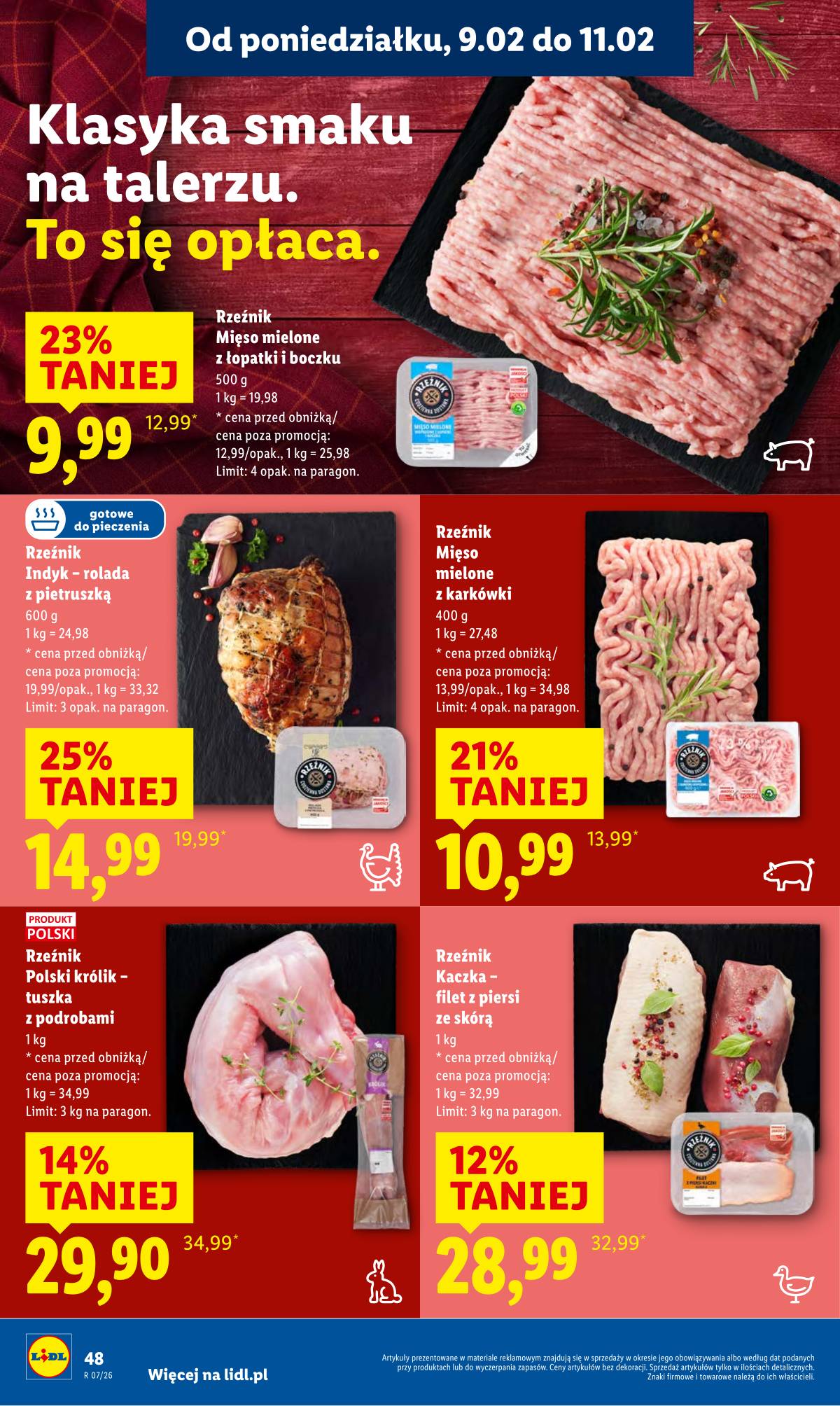 Lidl Lenkija - OFERTA WAŻNA OD 09.02 DO 11.02 48 puslapis