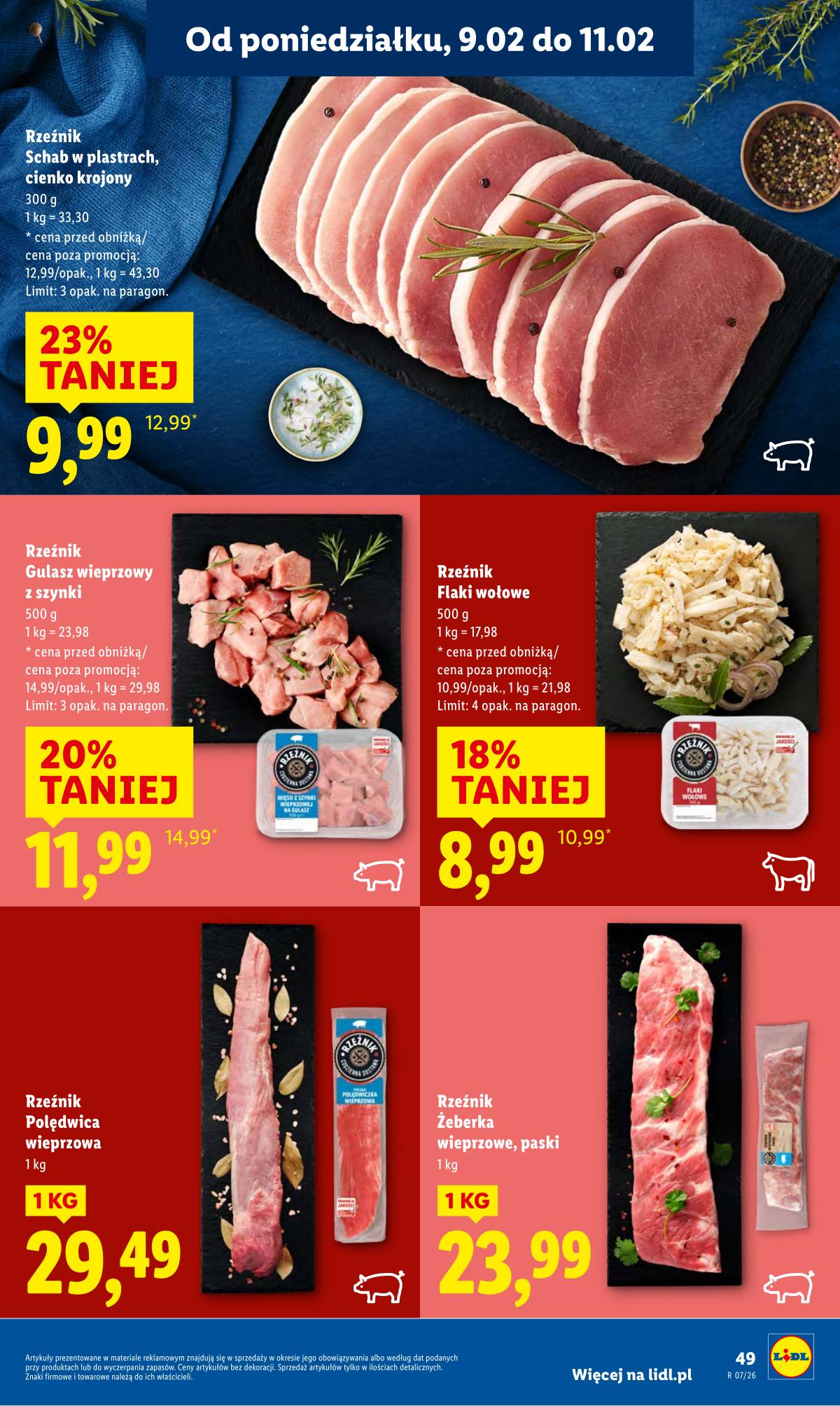Lidl Lenkija - OFERTA WAŻNA OD 09.02 DO 11.02 49 puslapis
