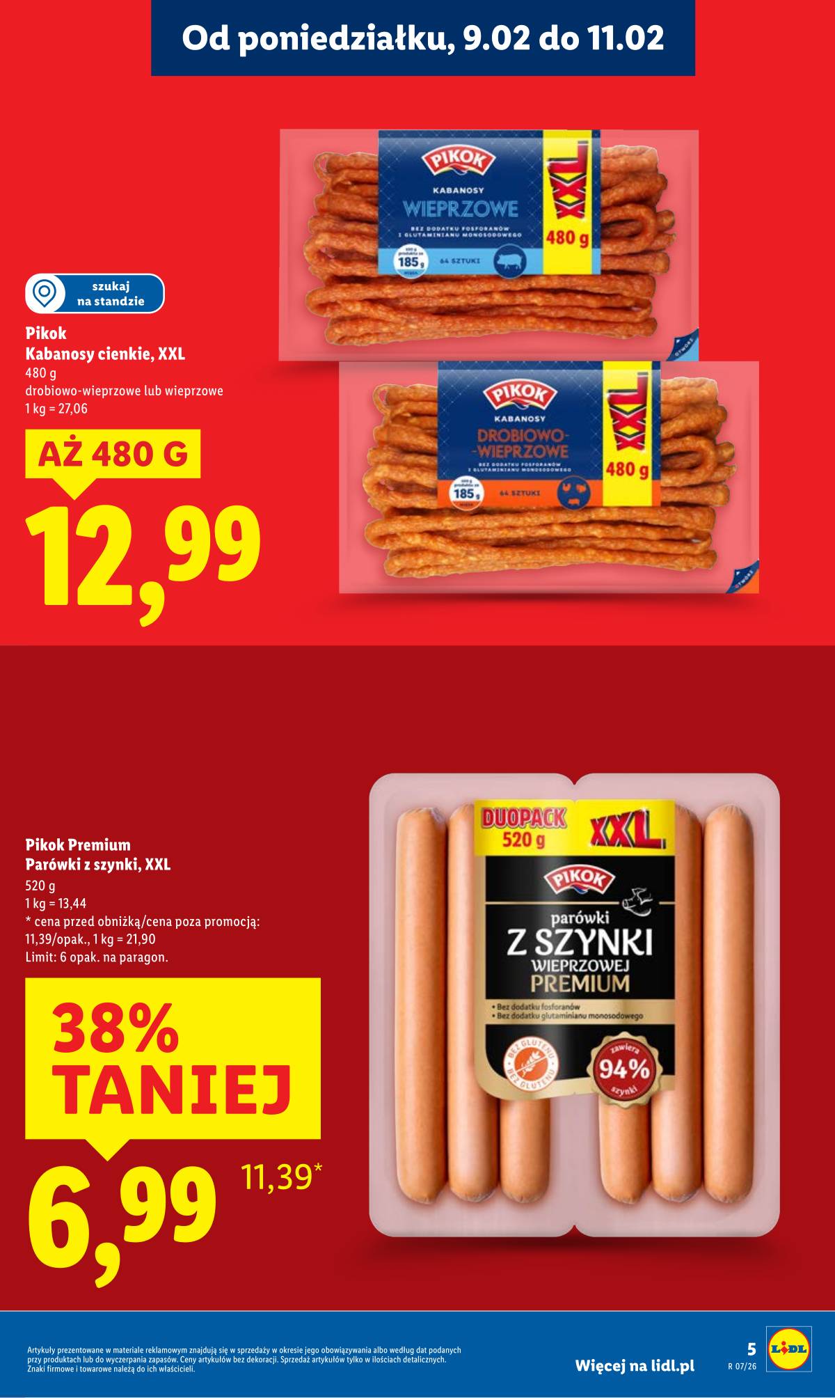 Lidl Lenkija - OFERTA WAŻNA OD 09.02 DO 11.02 5 puslapis