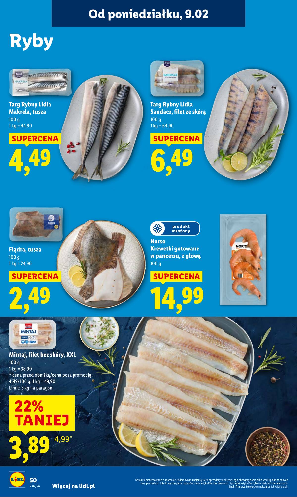 Lidl Lenkija - OFERTA WAŻNA OD 09.02 DO 11.02 50 puslapis