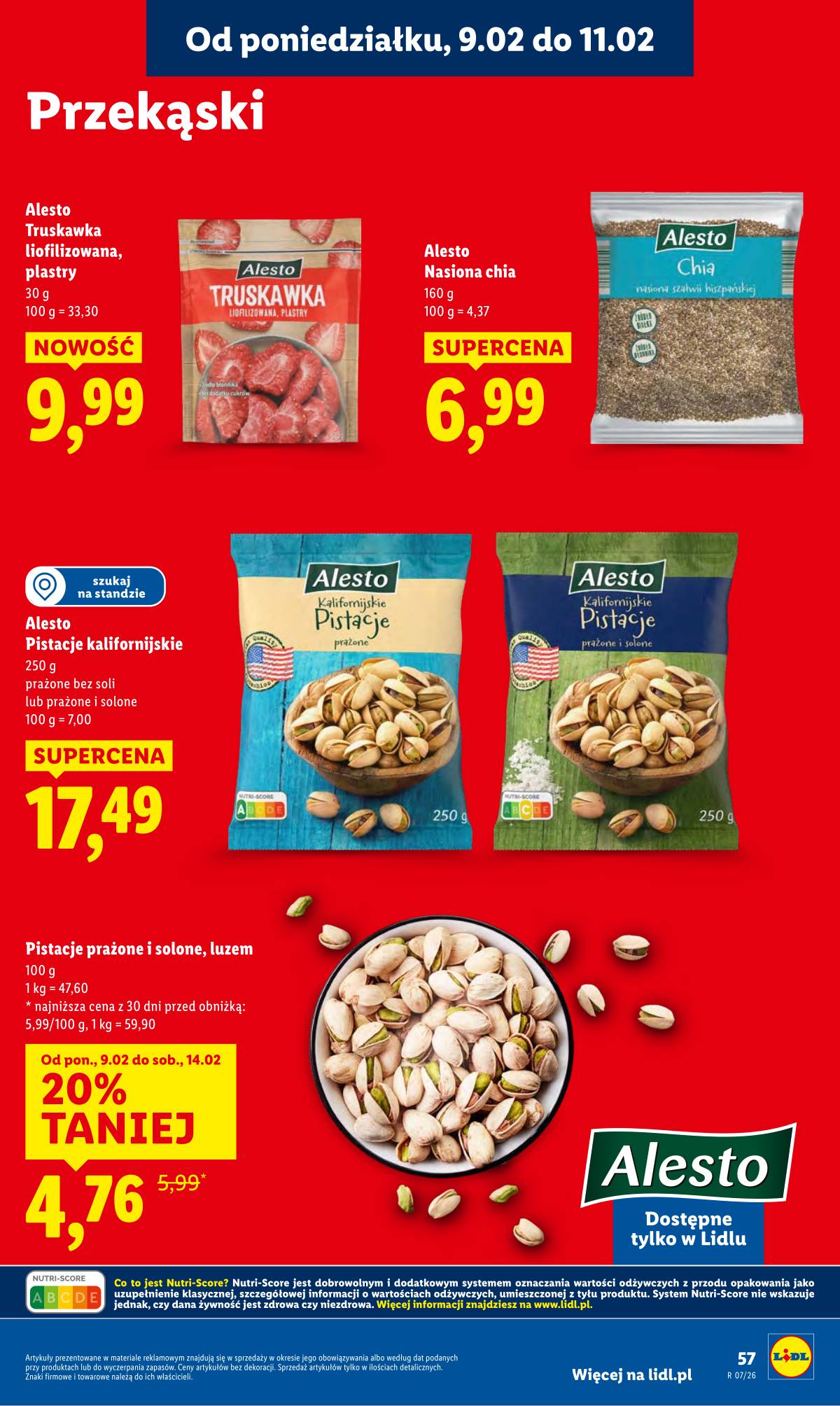 Lidl Lenkija - OFERTA WAŻNA OD 09.02 DO 11.02 57 puslapis
