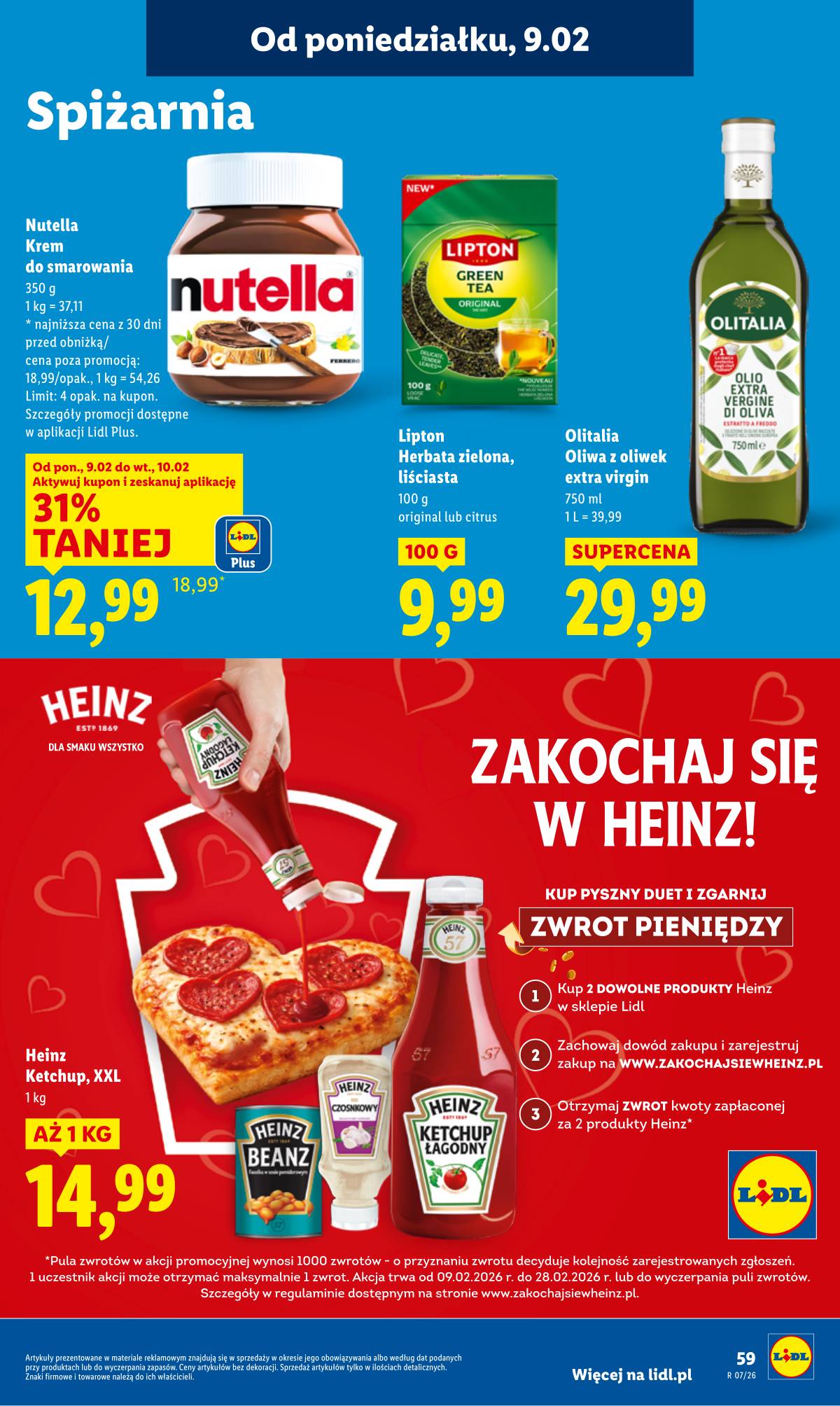 Lidl Lenkija - OFERTA WAŻNA OD 09.02 DO 11.02 59 puslapis
