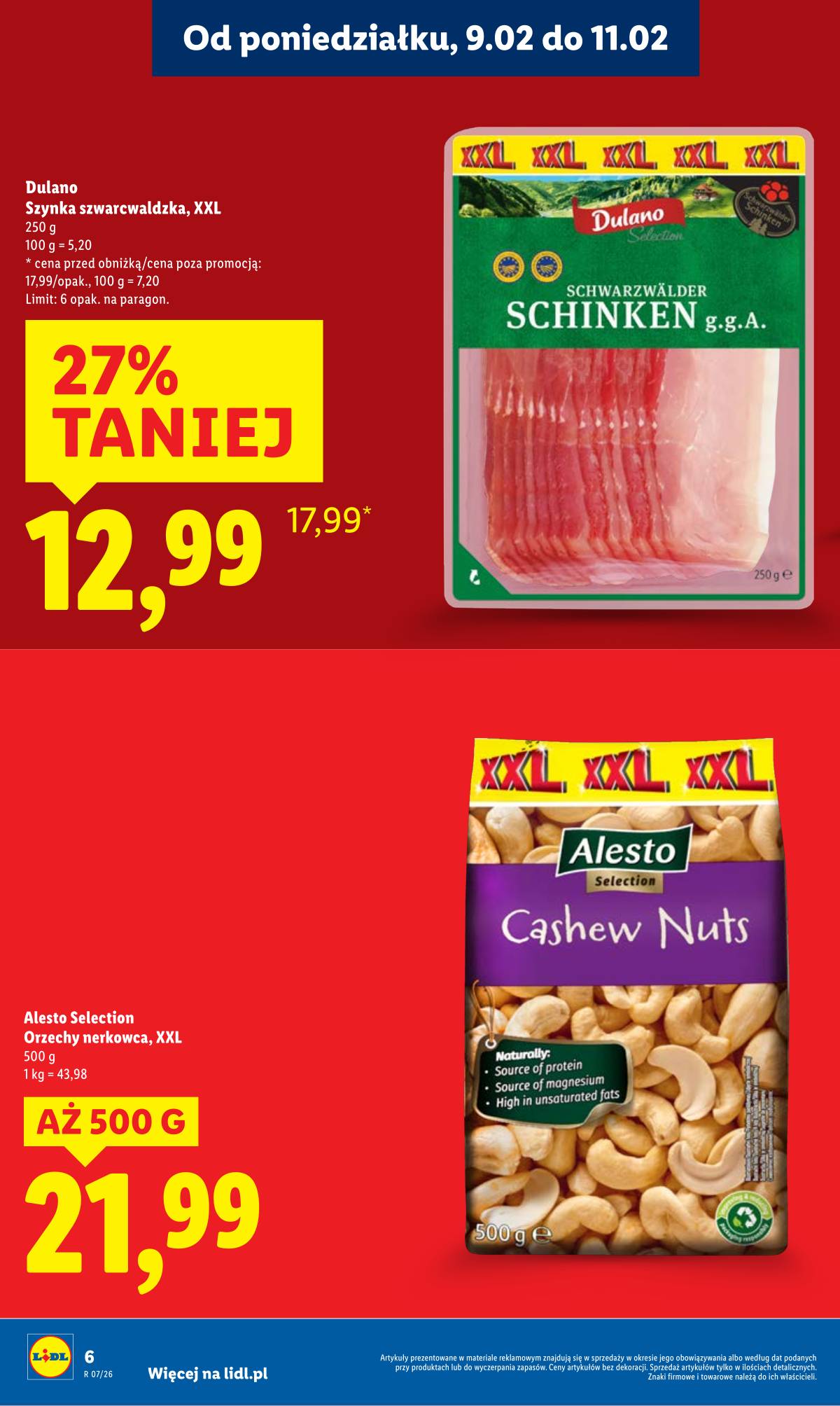 Lidl Lenkija - OFERTA WAŻNA OD 09.02 DO 11.02 6 puslapis