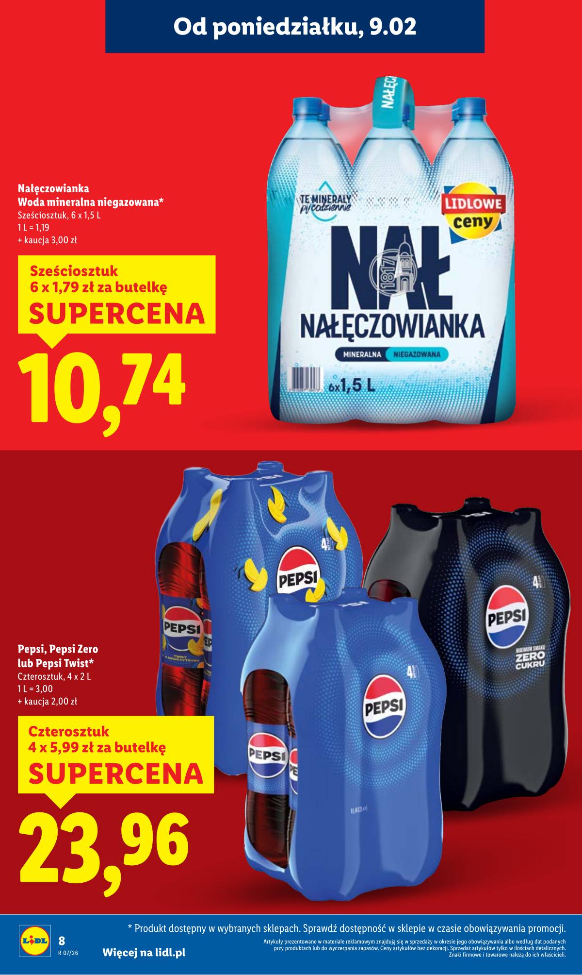 Lidl Lenkija - OFERTA WAŻNA OD 09.02 DO 11.02 8 puslapis