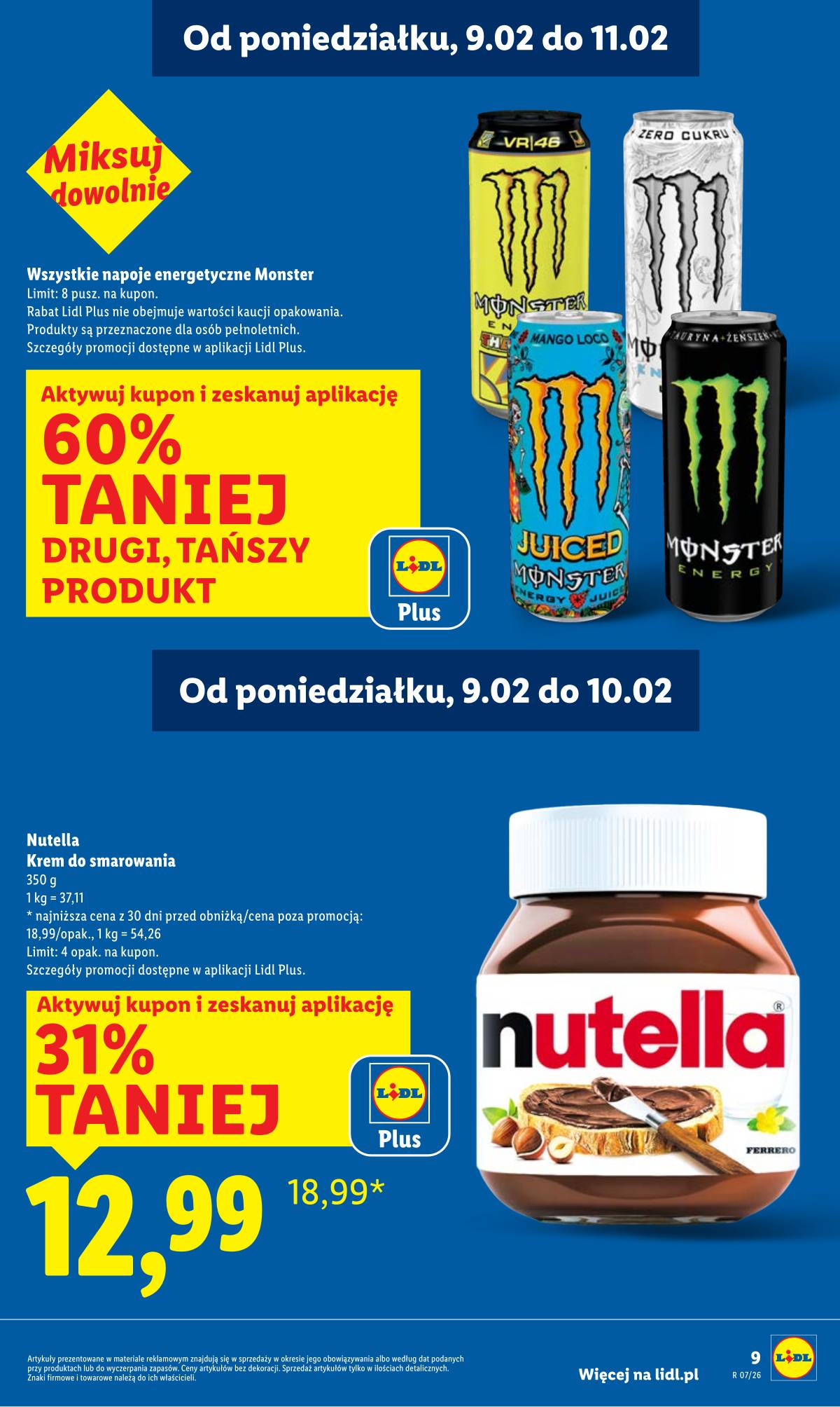 Lidl Lenkija - OFERTA WAŻNA OD 09.02 DO 11.02 9 puslapis