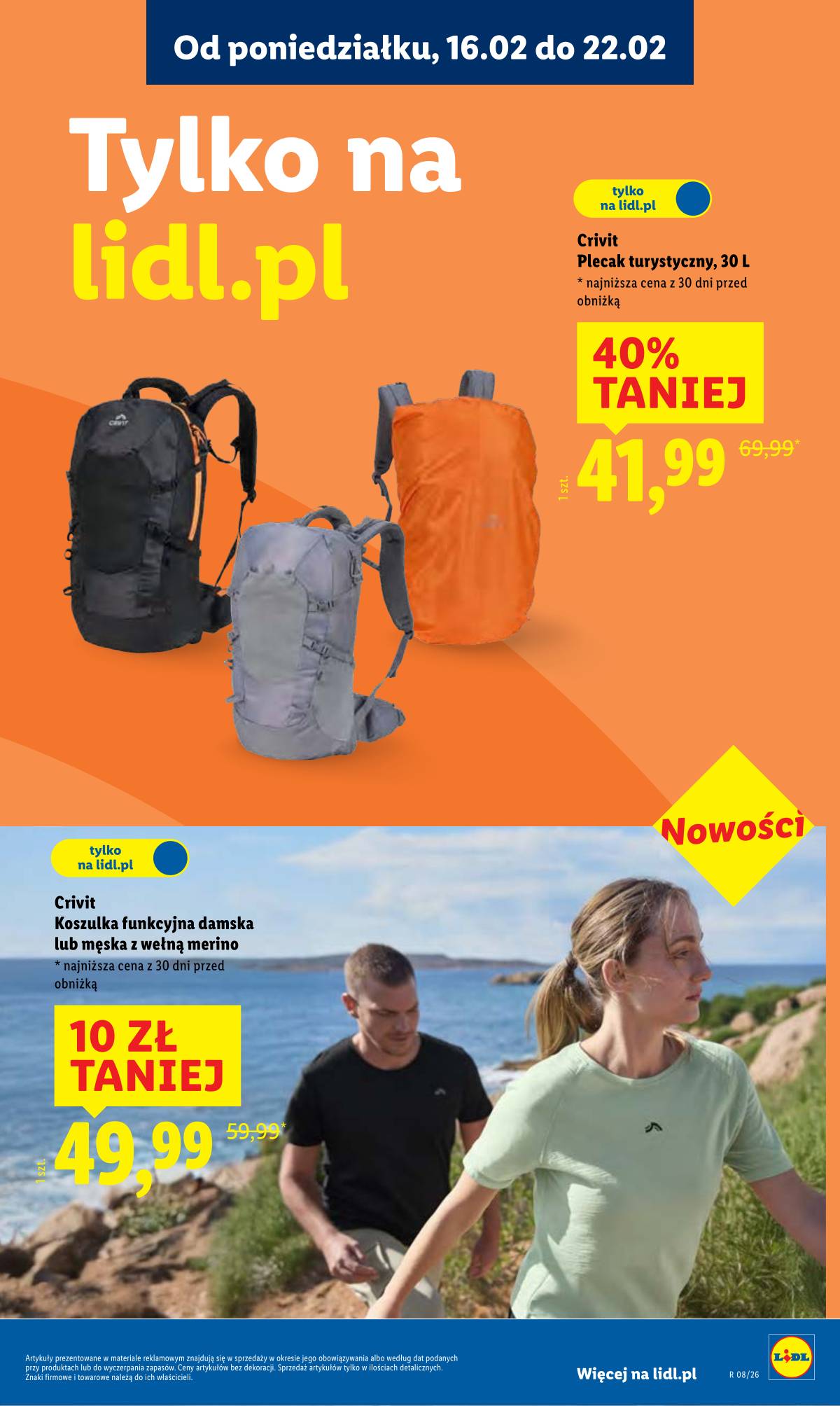 Lidl Lenkija - OFERTA WAŻNA OD 16.02 19 puslapis