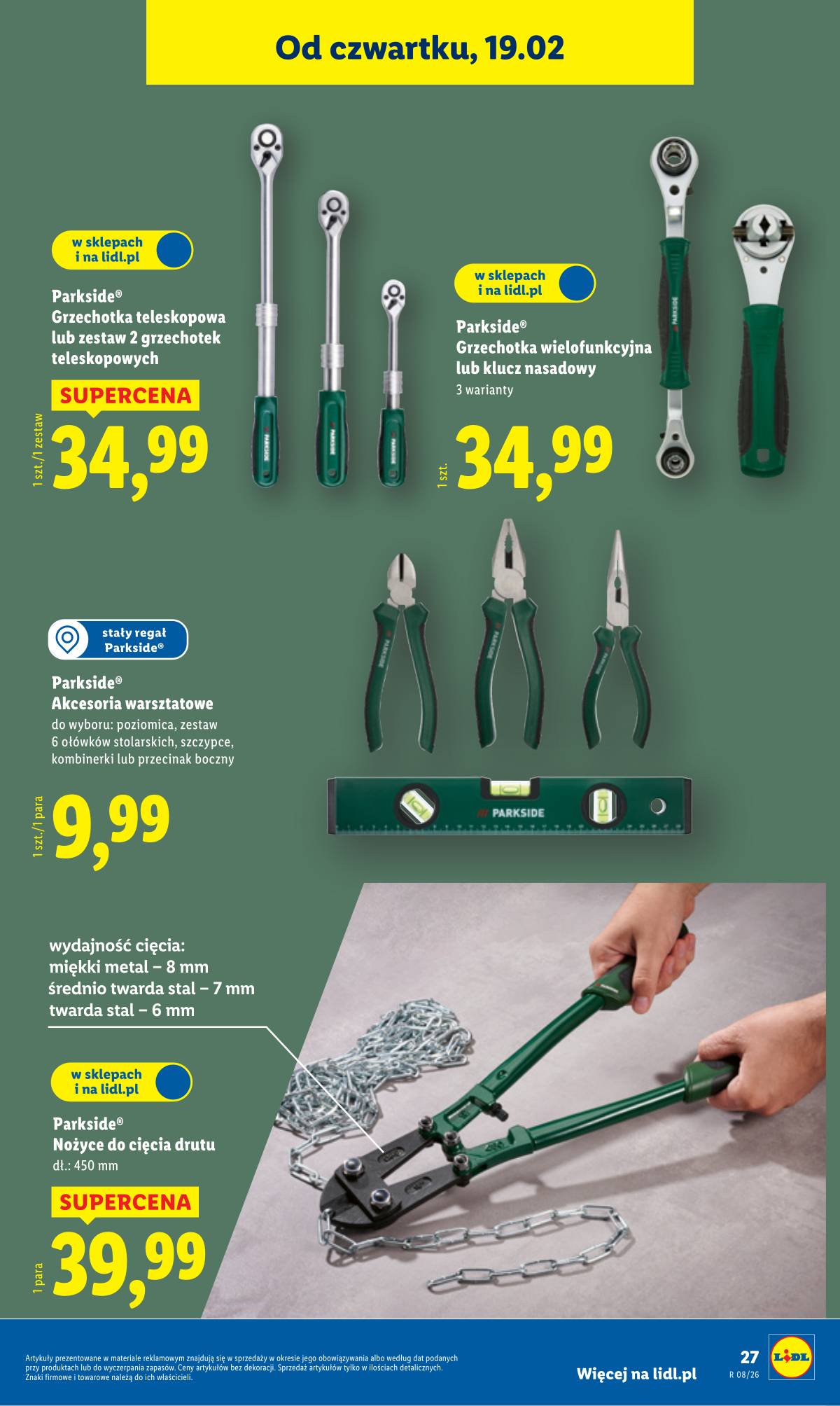 Lidl Lenkija - OFERTA WAŻNA OD 16.02 31 puslapis