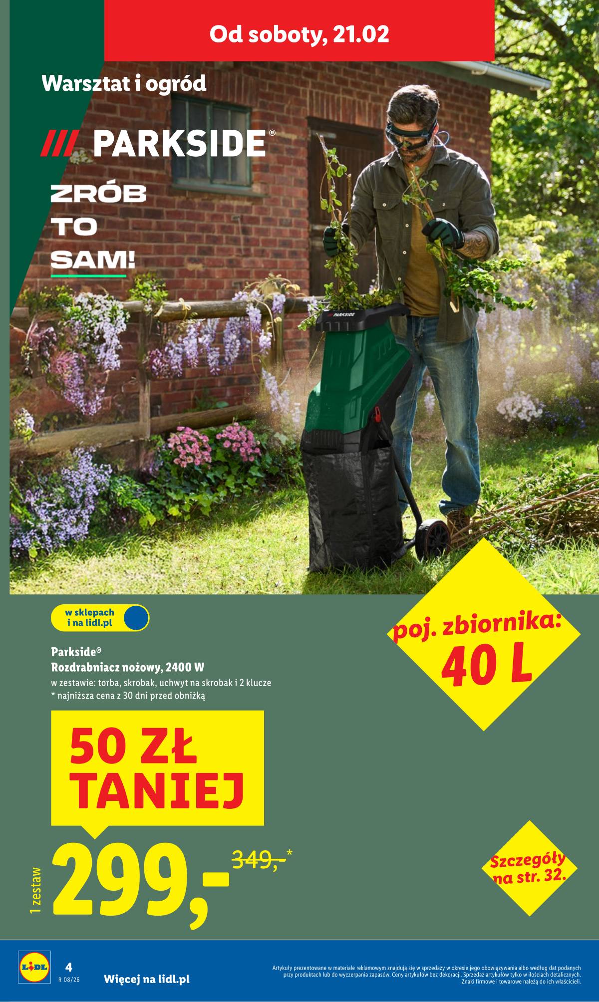 Lidl Lenkija - OFERTA WAŻNA OD 16.02 4 puslapis