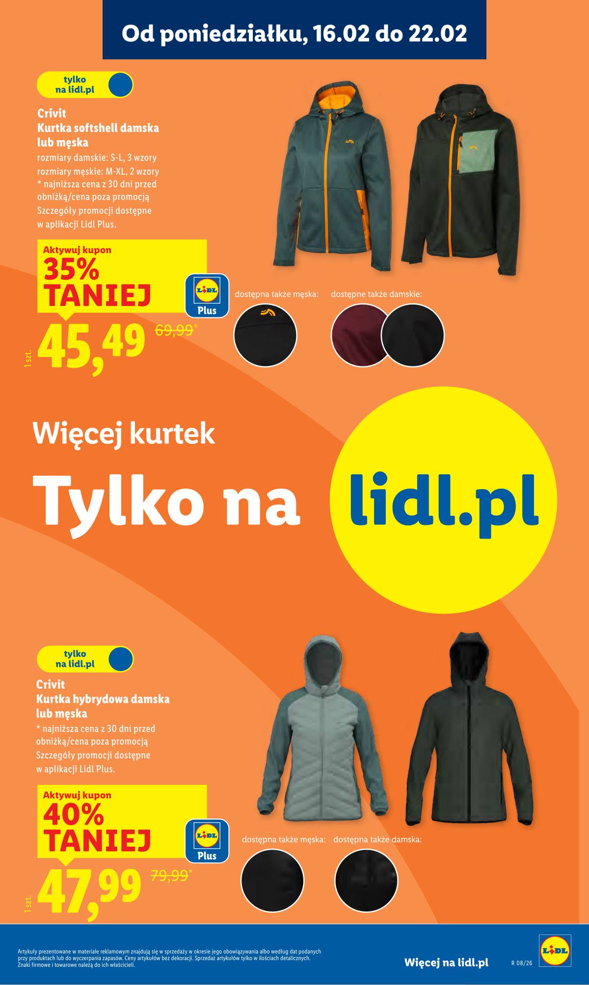 Lidl Lenkija - OFERTA WAŻNA OD 16.02 23 puslapis