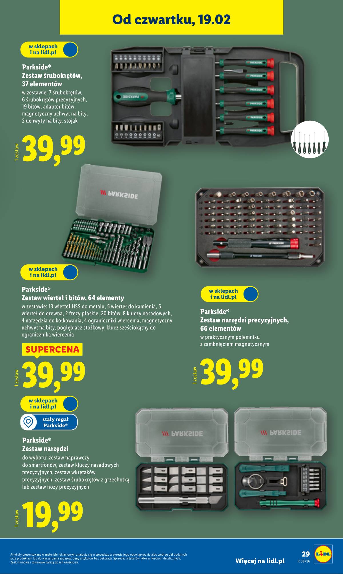 Lidl Lenkija - OFERTA WAŻNA OD 16.02 37 puslapis