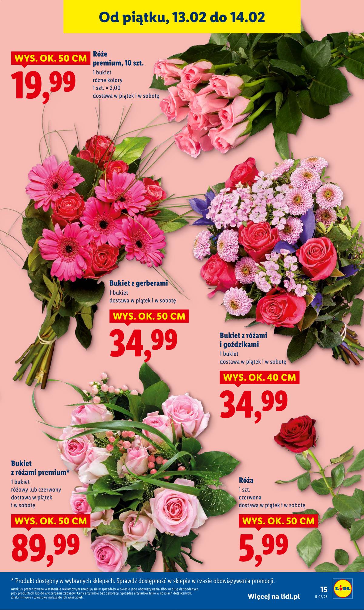 Lidl Lenkija - OFERTA WAŻNA OD 12.02 DO 14.02 15 puslapis