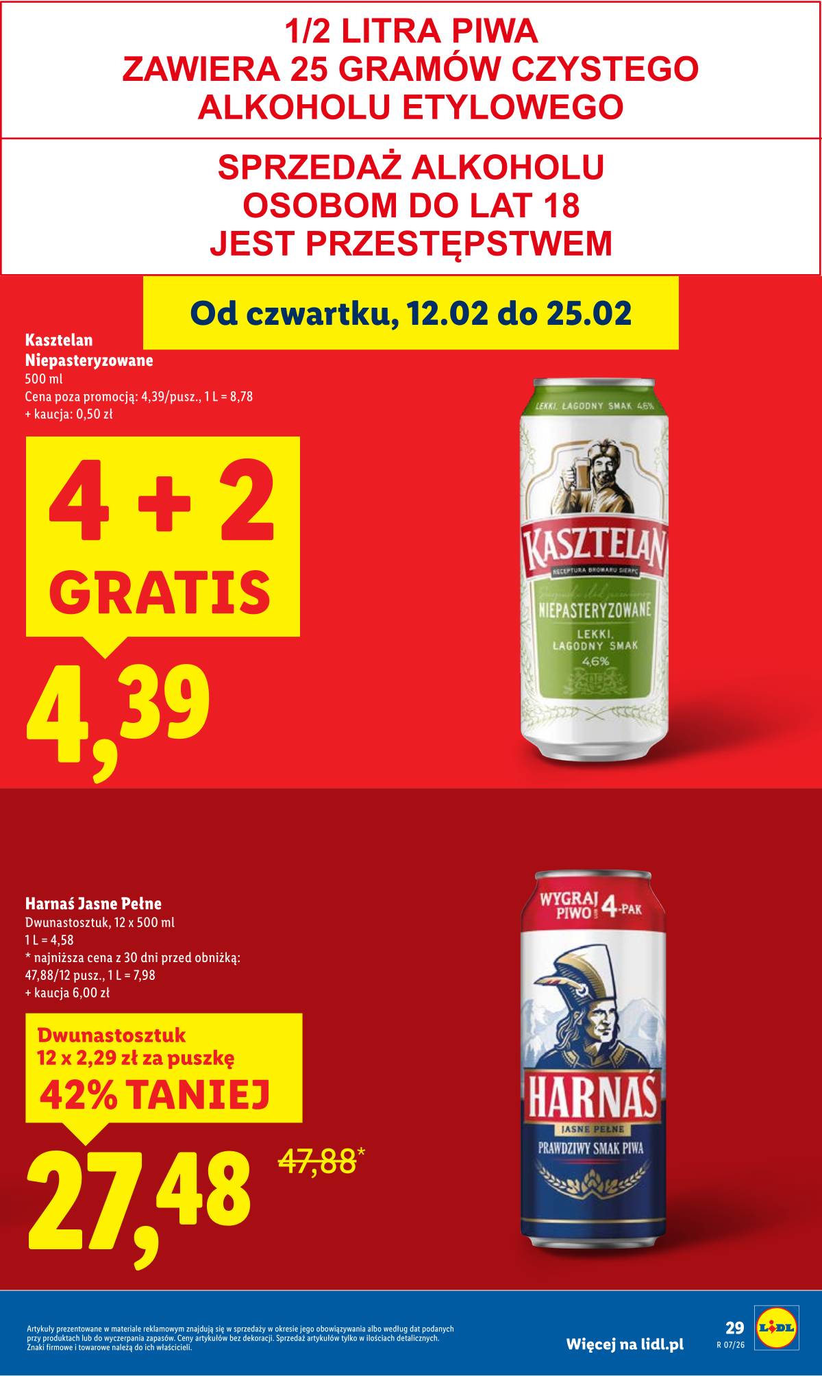 Lidl Lenkija - OFERTA WAŻNA OD 12.02 DO 14.02 29 puslapis