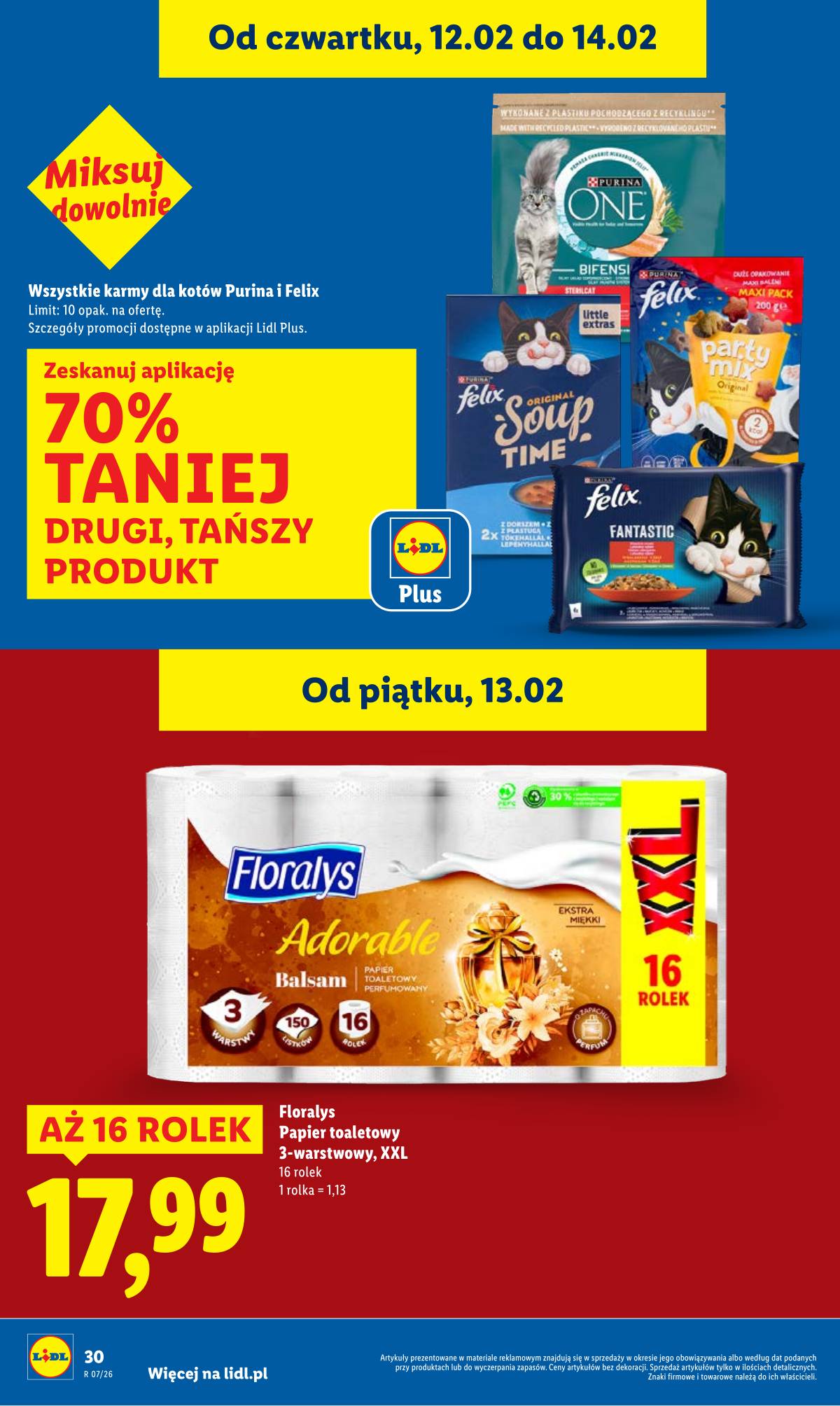Lidl Lenkija - OFERTA WAŻNA OD 12.02 DO 14.02 30 puslapis