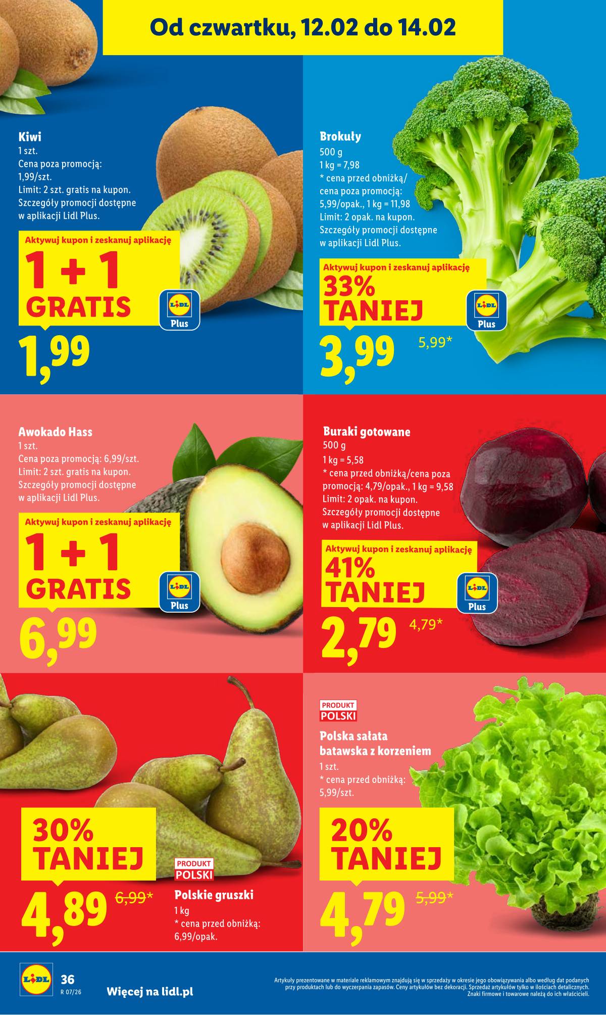Lidl Lenkija - OFERTA WAŻNA OD 12.02 DO 14.02 36 puslapis