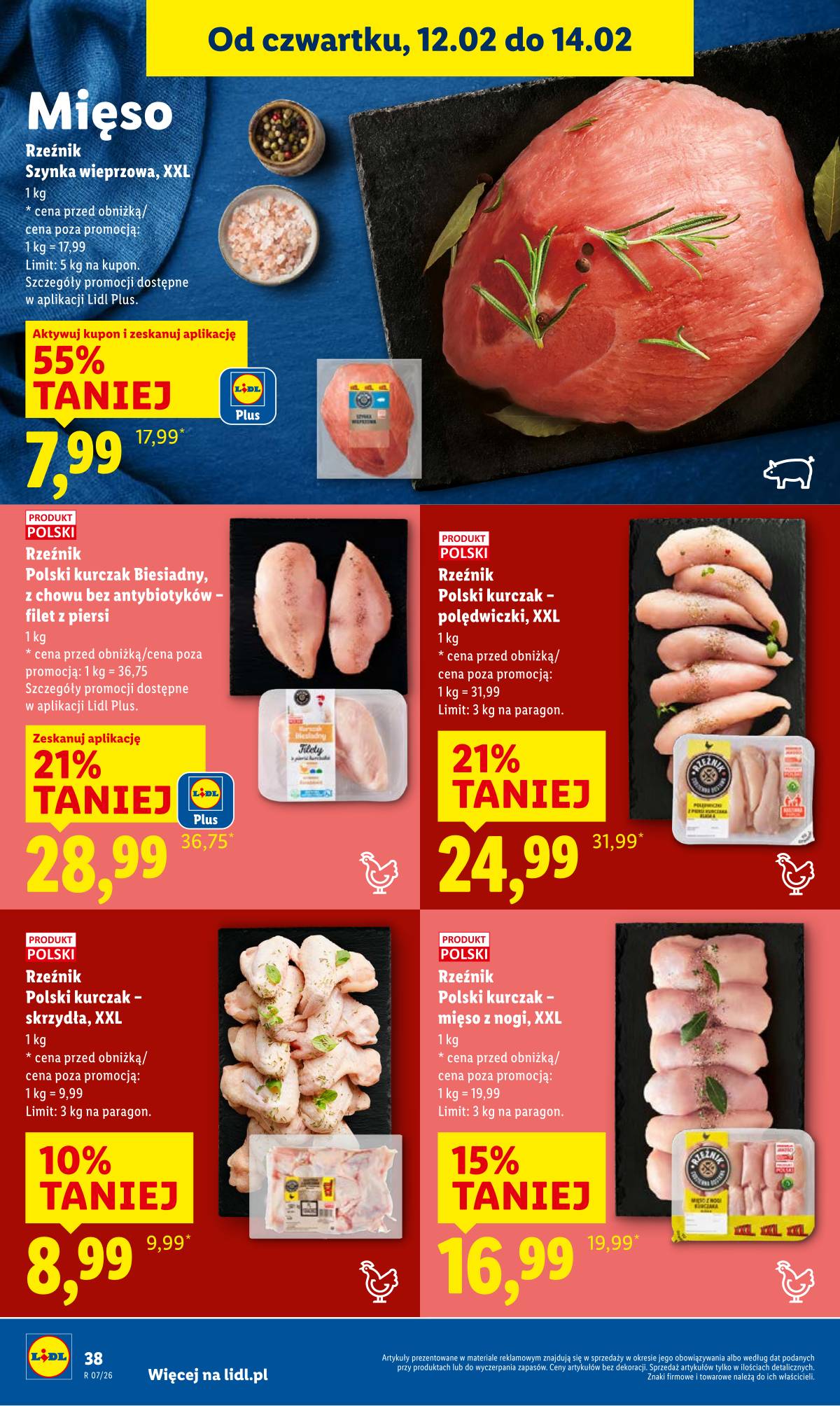 Lidl Lenkija - OFERTA WAŻNA OD 12.02 DO 14.02 38 puslapis