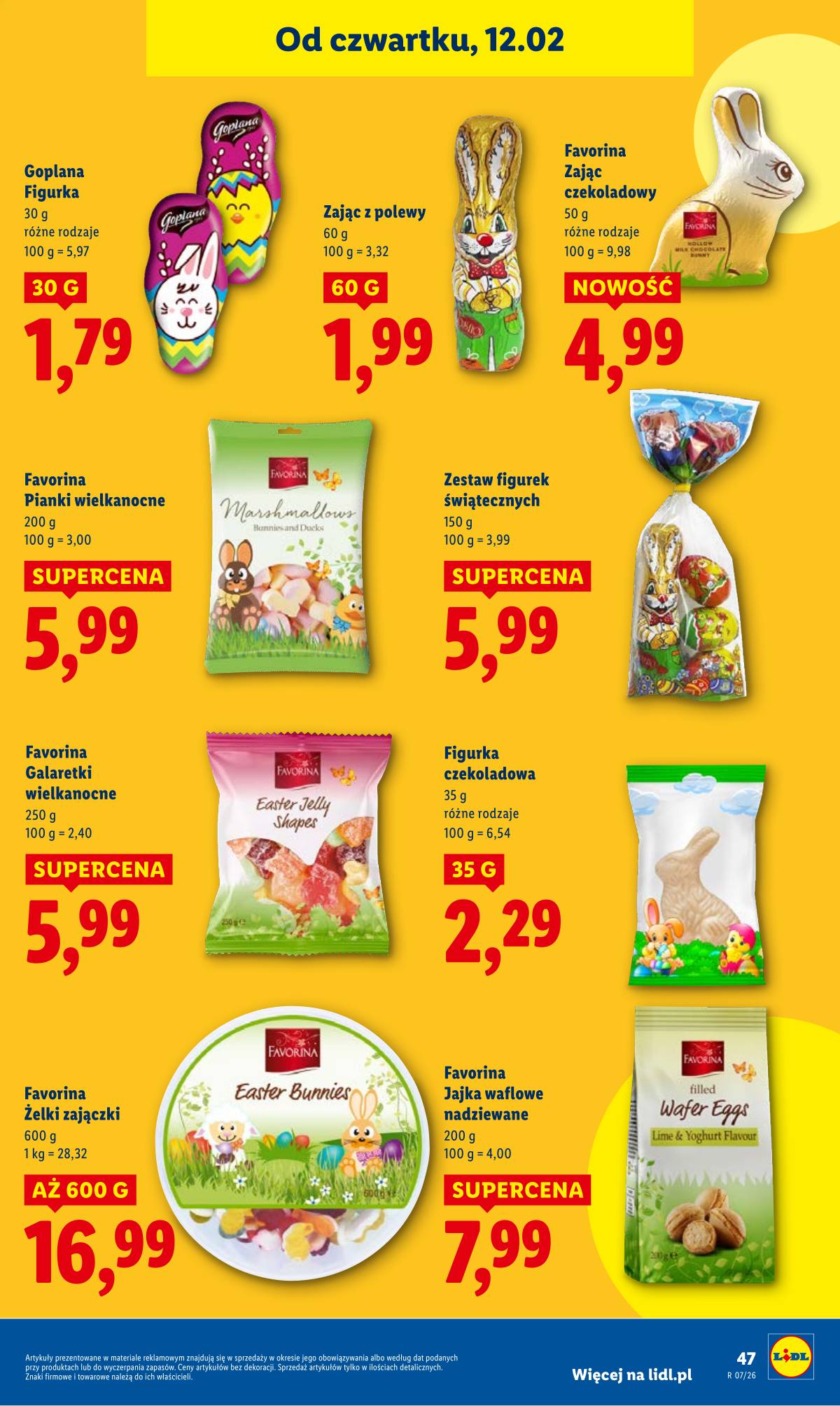 Lidl Lenkija - OFERTA WAŻNA OD 12.02 DO 14.02 47 puslapis