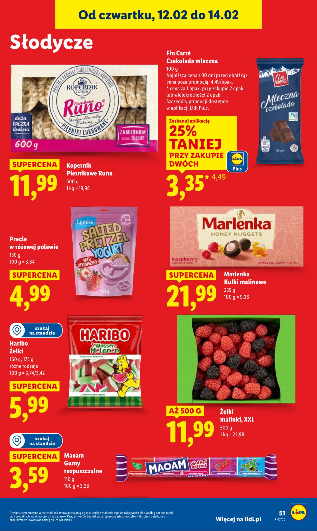 Lidl Lenkija - OFERTA WAŻNA OD 12.02 DO 14.02 51 puslapis