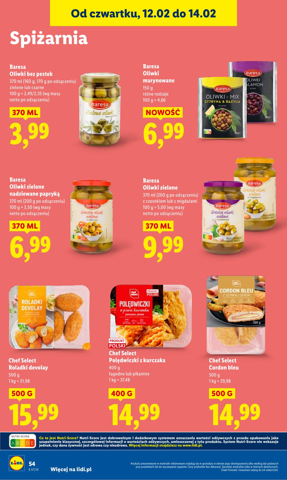 Lidl Lenkija - OFERTA WAŻNA OD 12.02 DO 14.02 54 puslapis