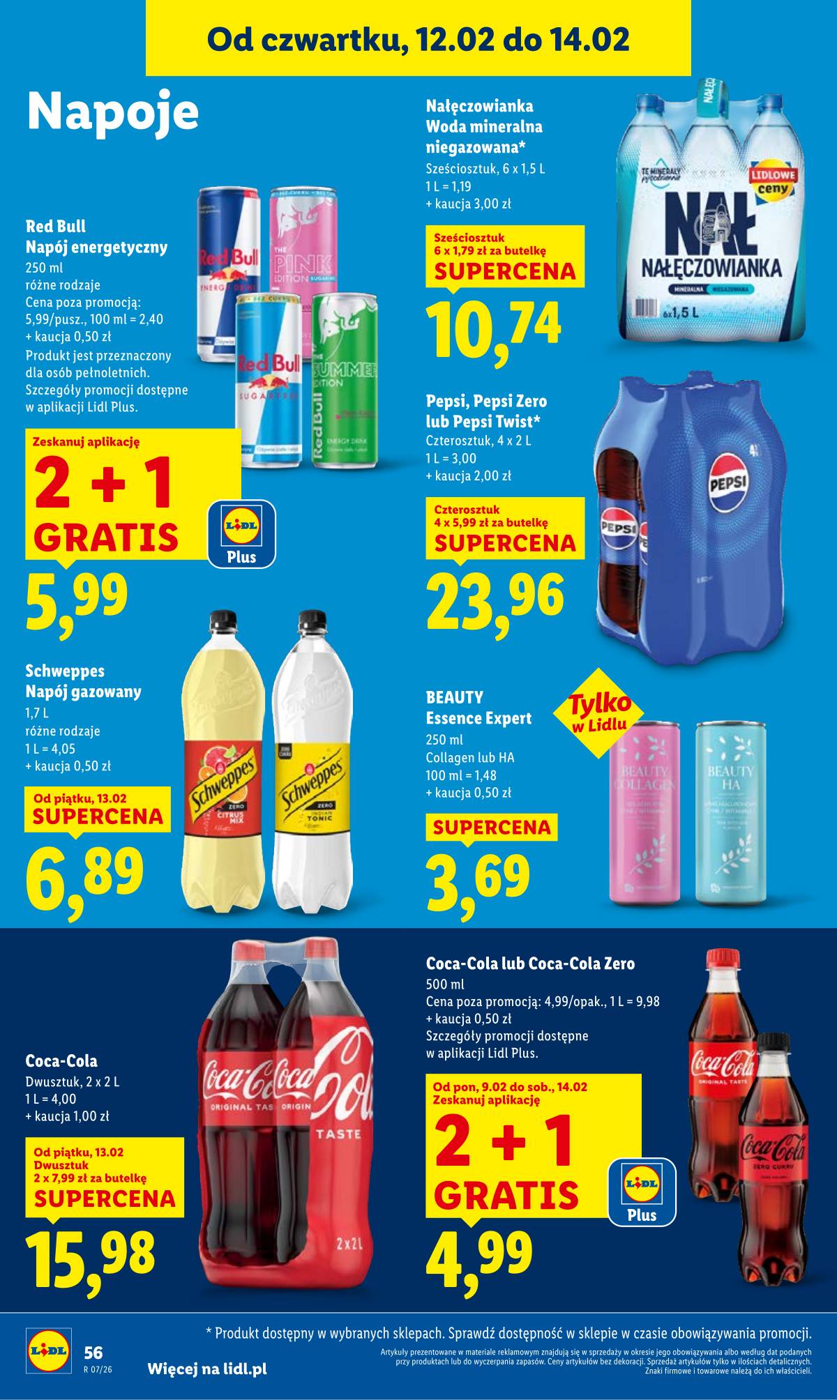 Lidl Lenkija - OFERTA WAŻNA OD 12.02 DO 14.02 56 puslapis