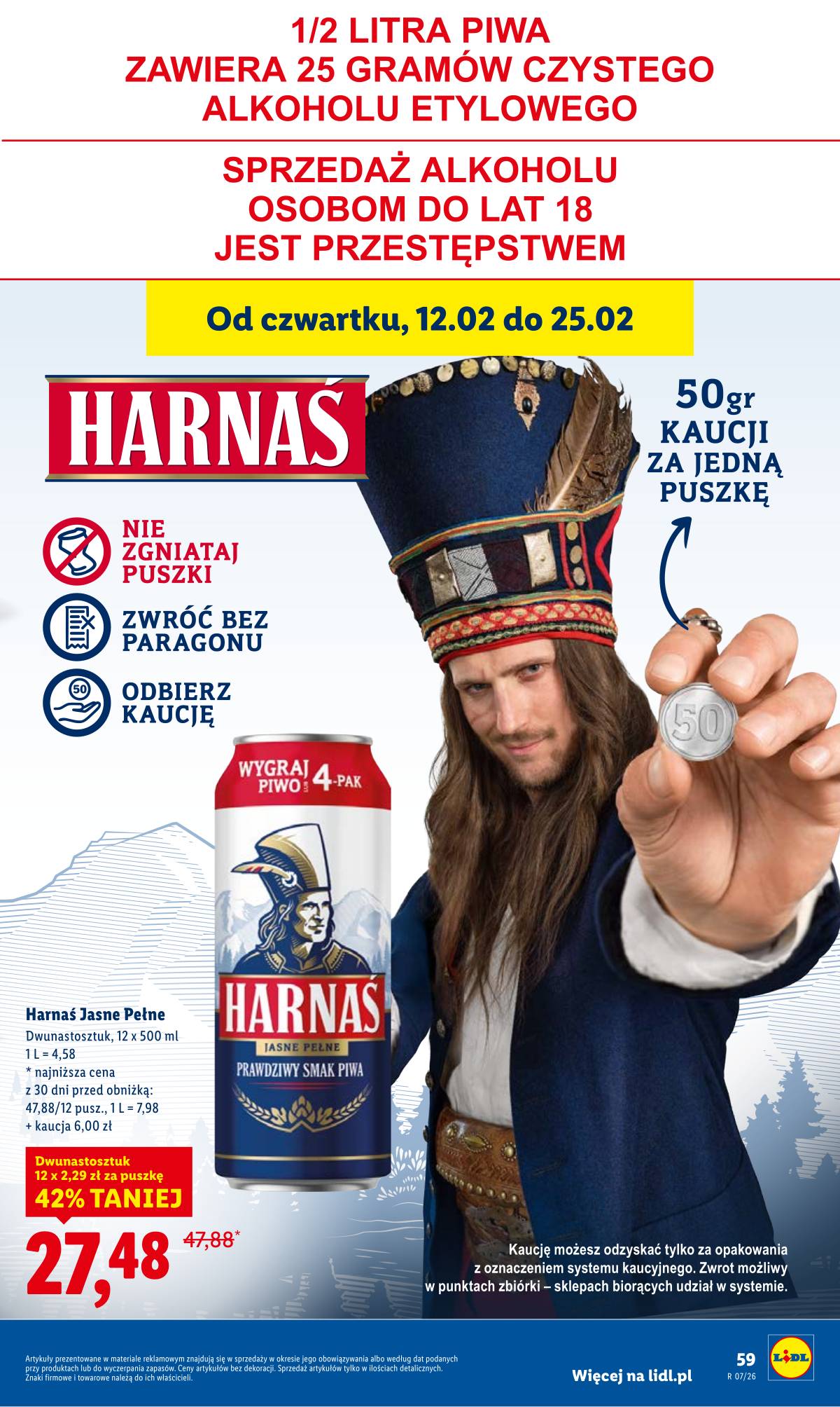 Lidl Lenkija - OFERTA WAŻNA OD 12.02 DO 14.02 59 puslapis