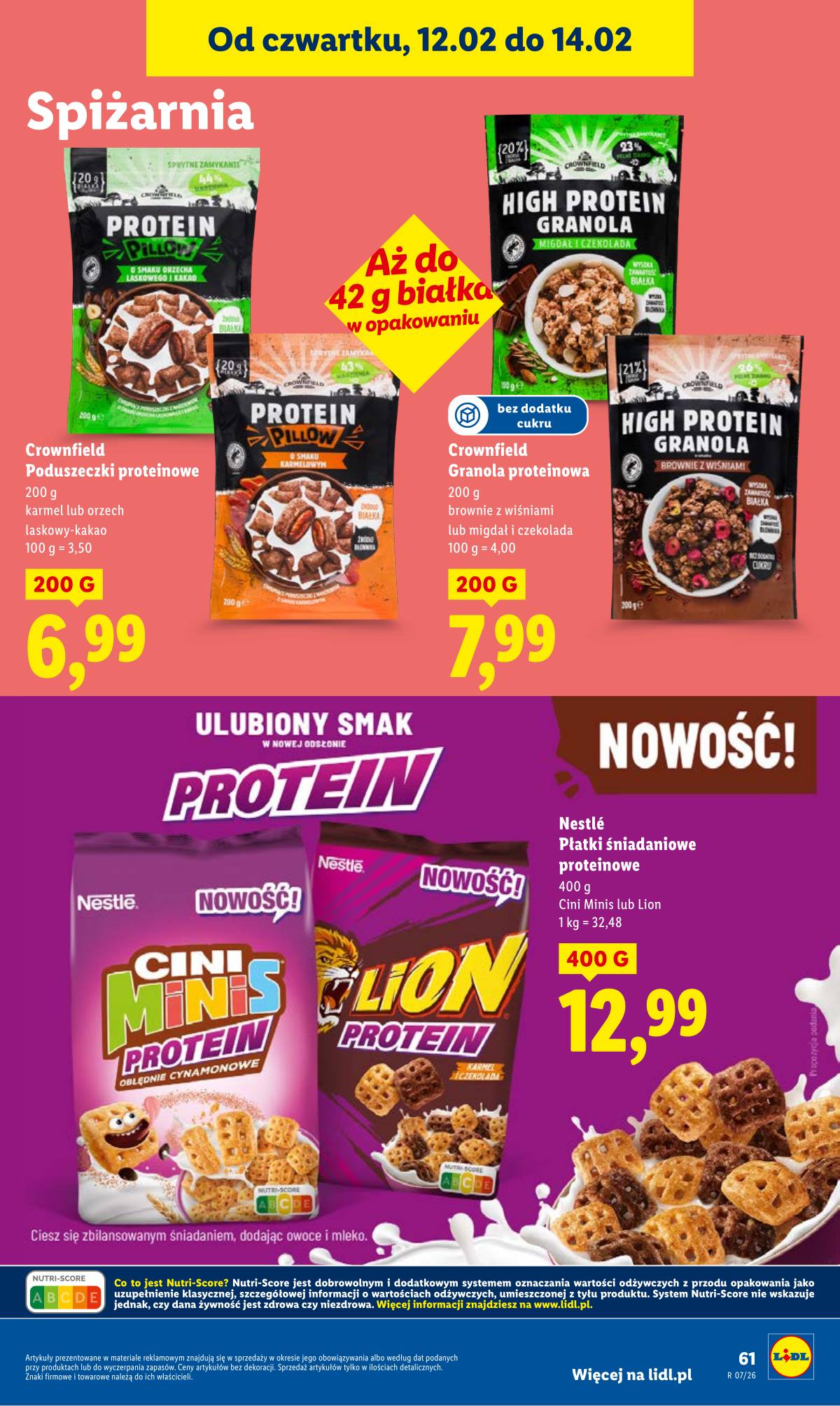 Lidl Lenkija - OFERTA WAŻNA OD 12.02 DO 14.02 61 puslapis